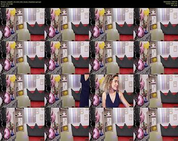 curlydoll1 — 36 minute Chaturbate female cam show recording, 720p, Nov 19, 2020