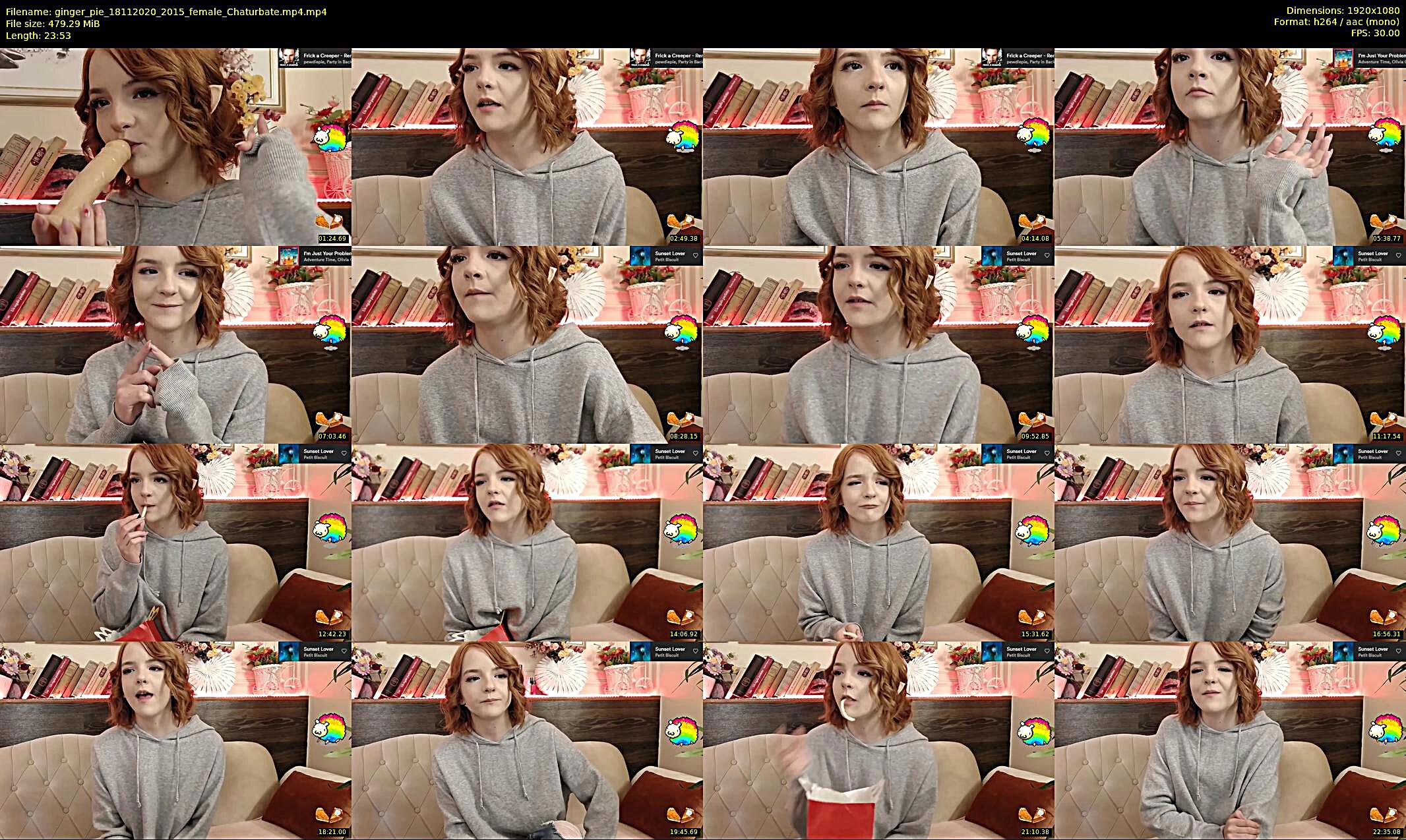 ginger_pie — 24 minute Chaturbate female cam show recording, 1080p, Nov 18, 2020