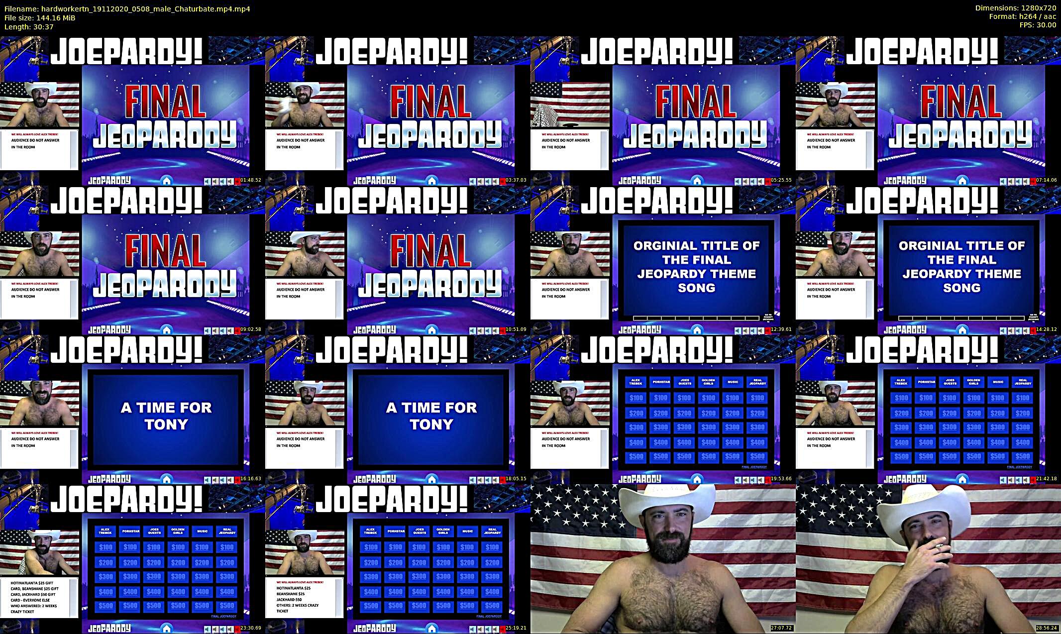 hardworkertn — 31 minute Chaturbate male cam show recording, 720p, Nov 19, 2020