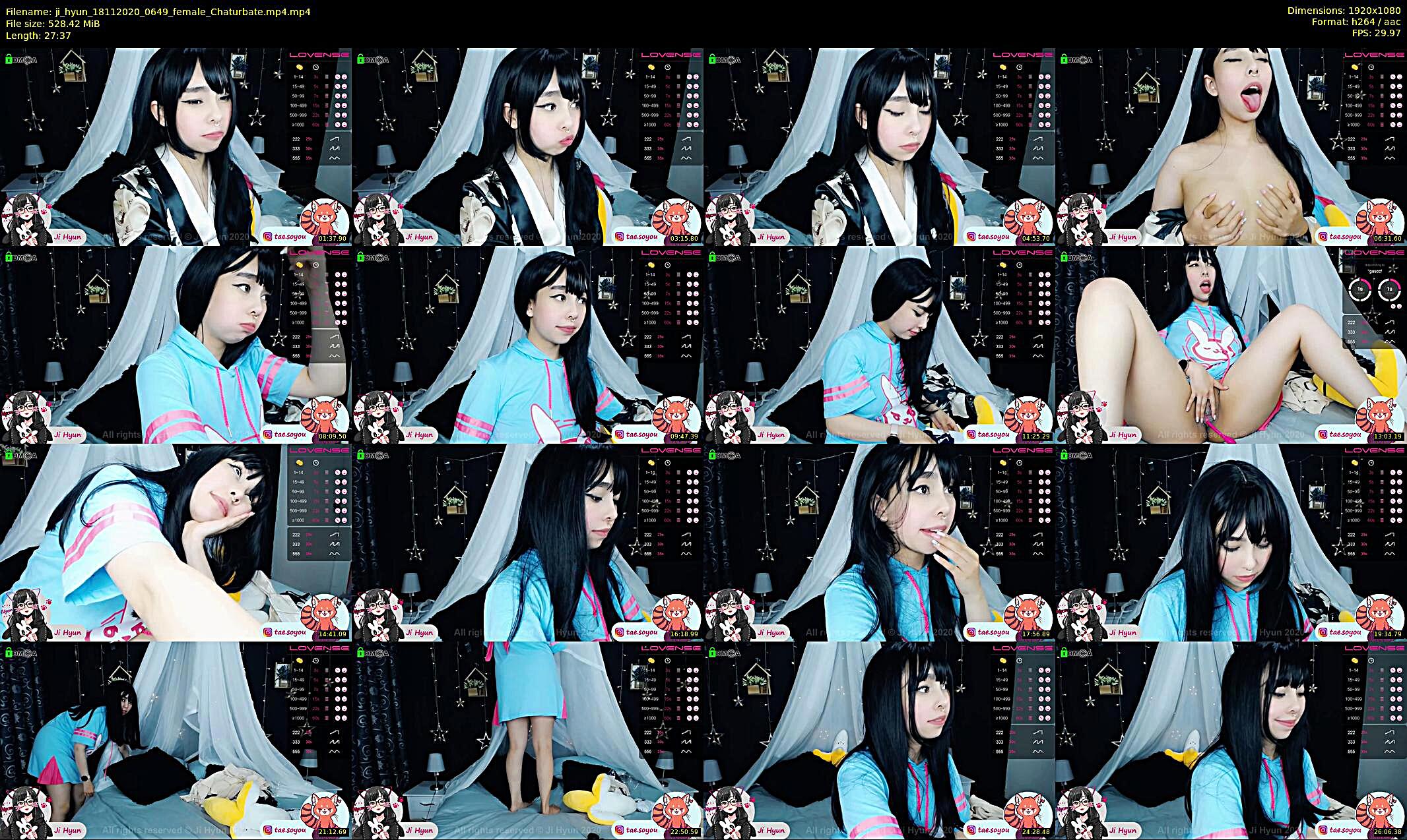 ji_hyun — 28 minute Chaturbate female cam show recording, 1080p, Nov 18, 2020