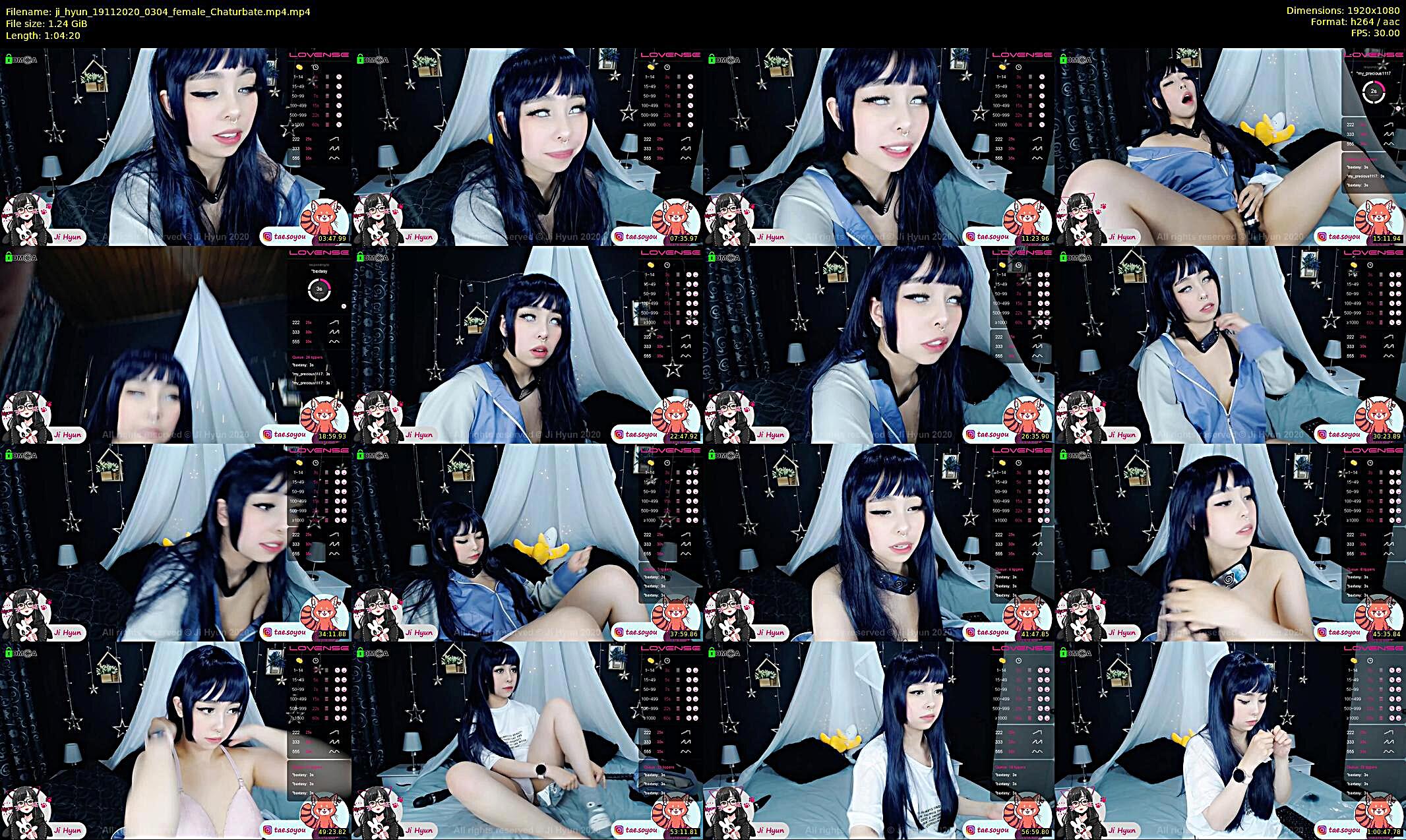 ji_hyun — 6 minute Chaturbate female cam show recording, 1080p, Nov 19, 2020