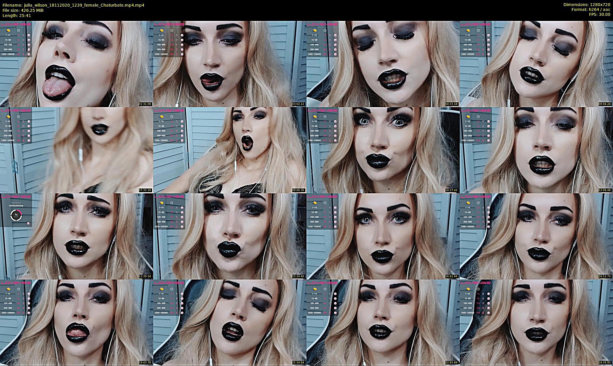 julia_wilson — 26 minute Chaturbate female cam show recording, 720p, Nov 18, 2020