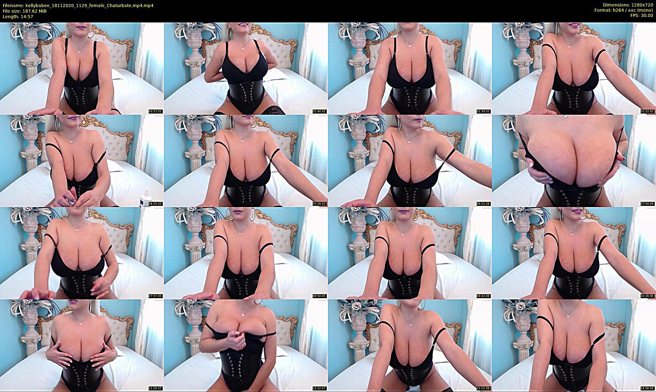kellybabee — 15 minute Chaturbate female cam show recording, 720p, Nov 18, 2020