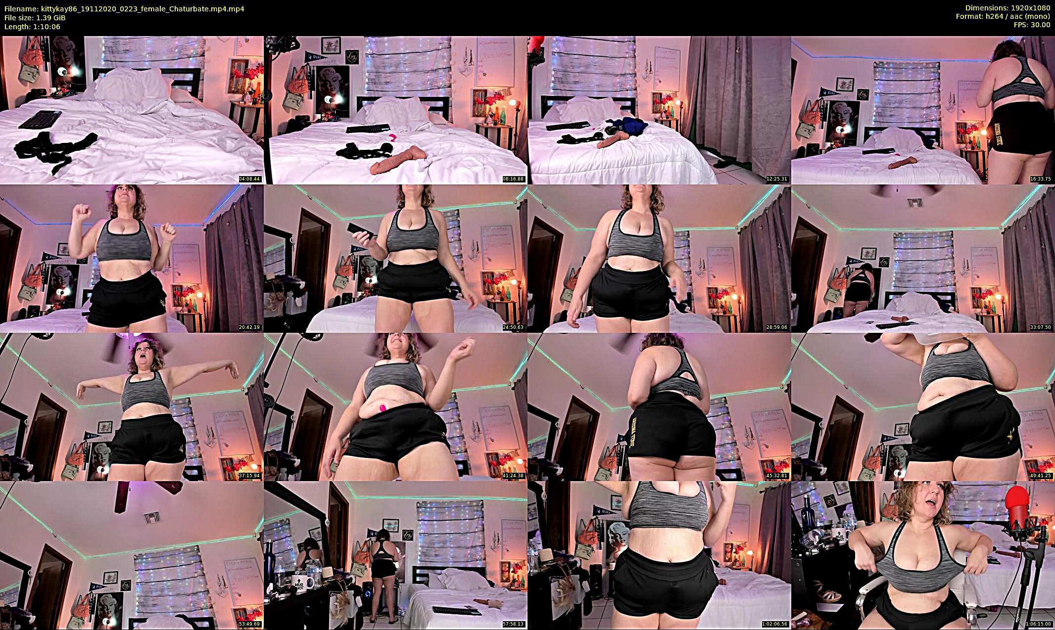 kittykay86 — 71 minute Chaturbate female cam show recording, 1080p, Nov 19, 2020