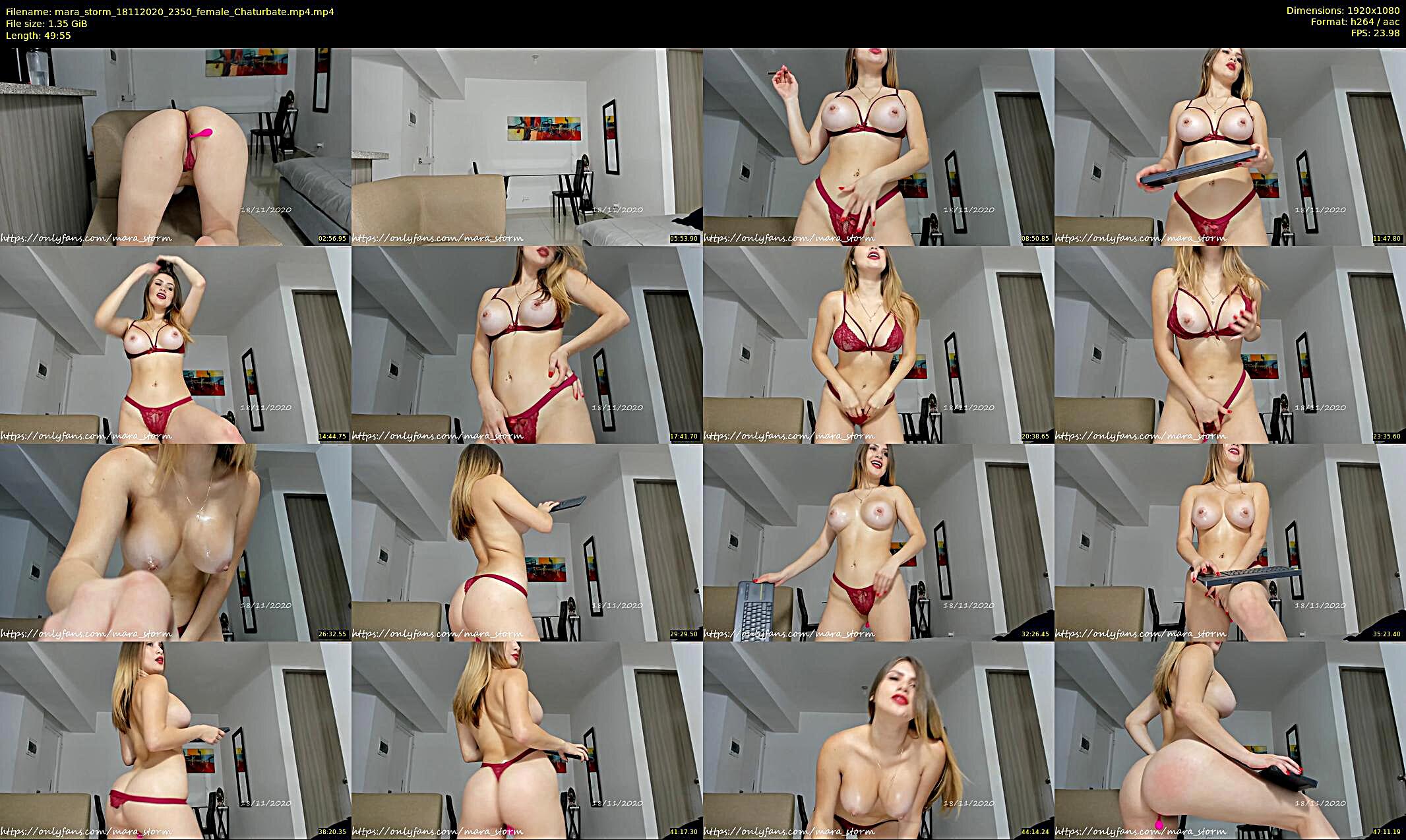 mara_storm — 50 minute Chaturbate female cam show recording, 1080p, Nov 18, 2020
