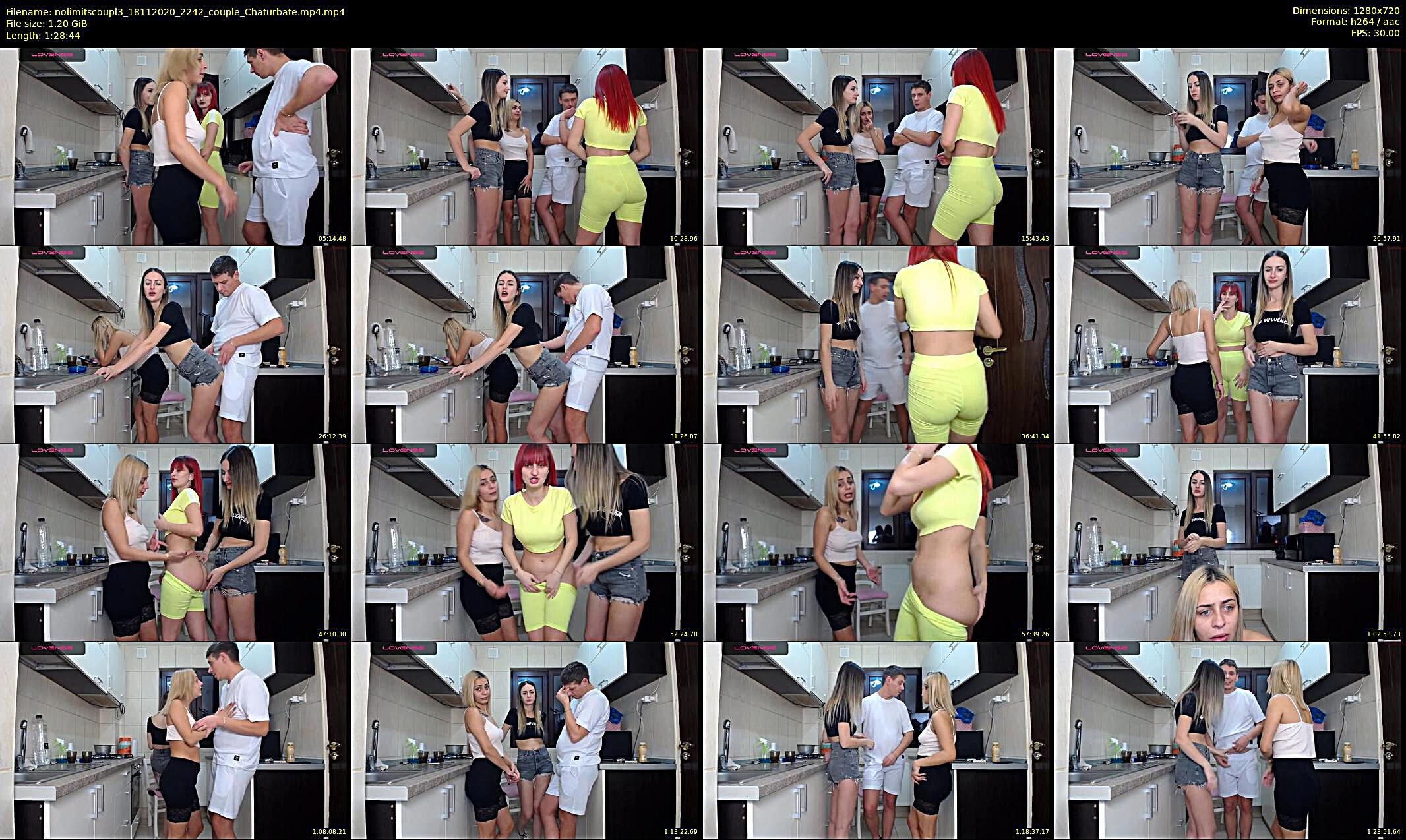 nolimitscoupl3 — 89 minute Chaturbate couple cam show recording, 720p, Nov 18, 2020