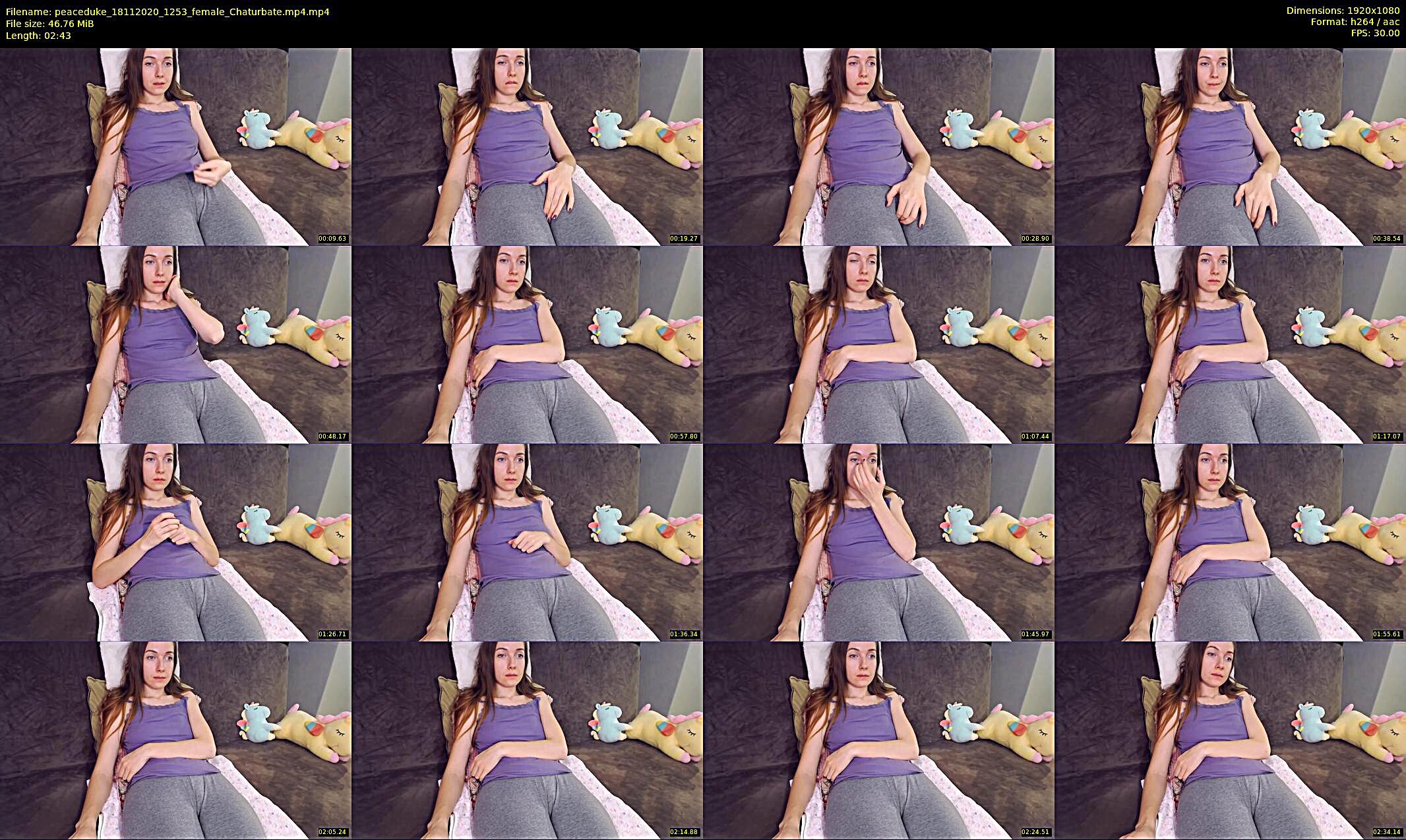 peaceduke — 3 minute Chaturbate female cam show recording, 1080p, Nov 18, 2020