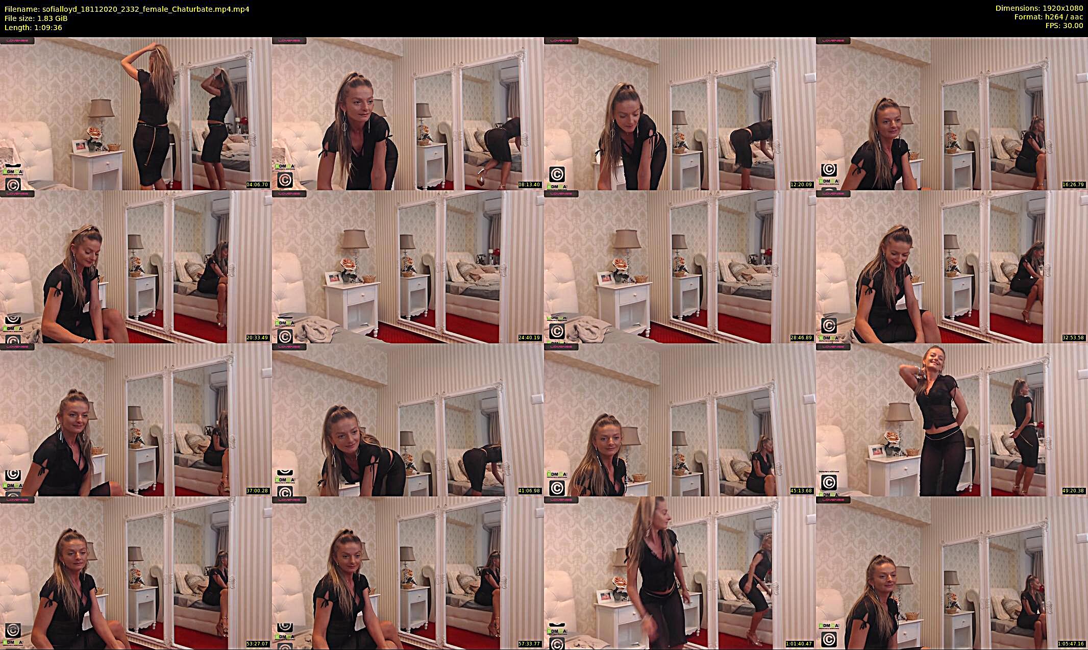 sofialloyd — 70 minute Chaturbate female cam show recording, 1080p, Nov 18, 2020