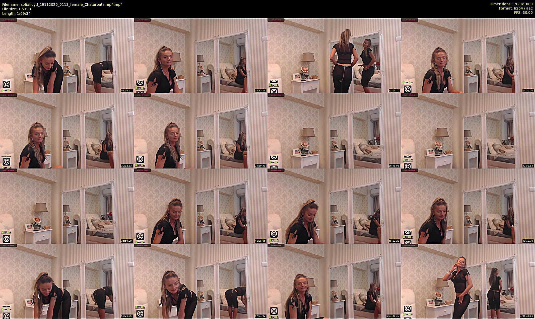 sofialloyd — 70 minute Chaturbate female cam show recording, 1080p, Nov 19, 2020