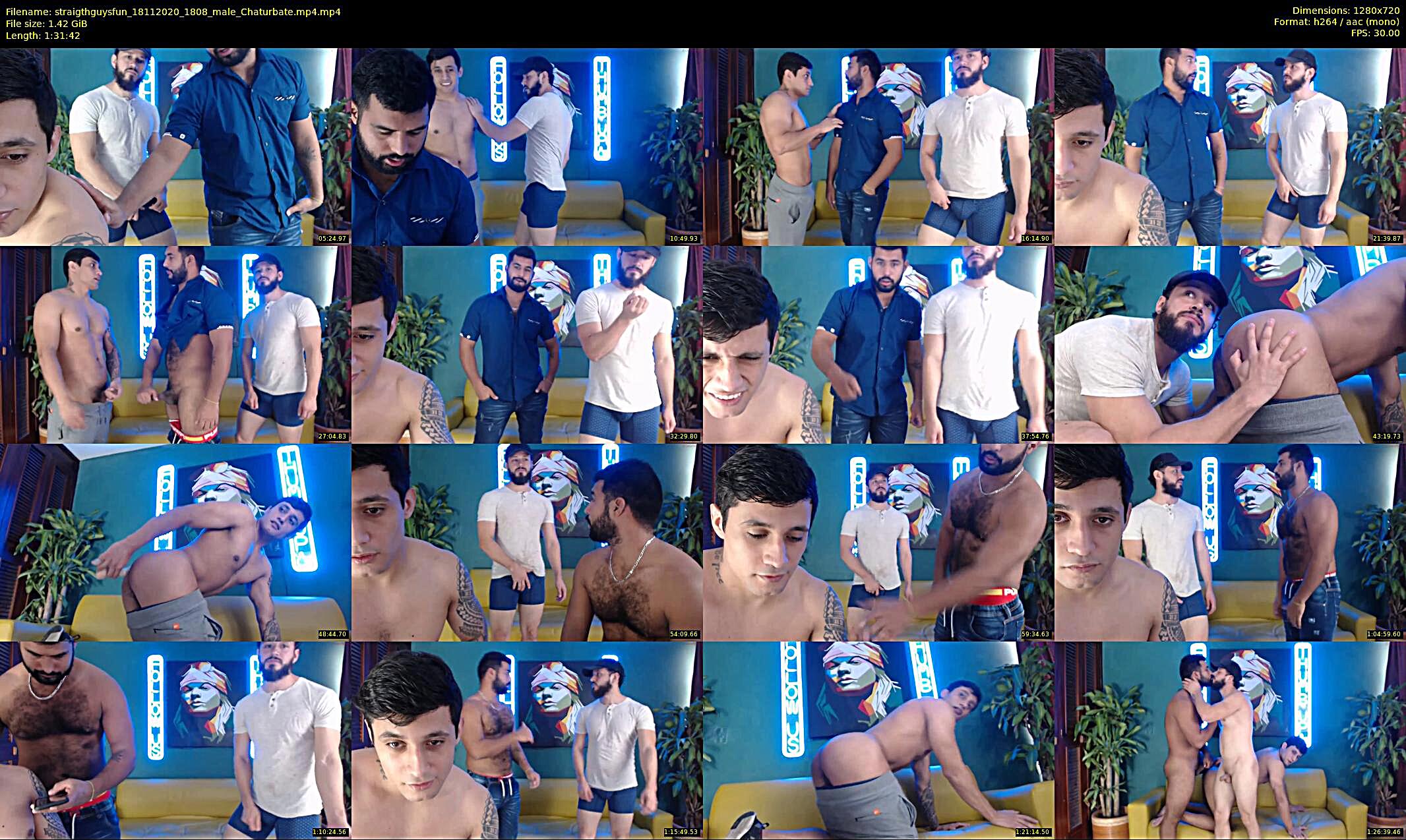 straigthguysfun — 92 minute Chaturbate male cam show recording, 720p, Nov 18, 2020
