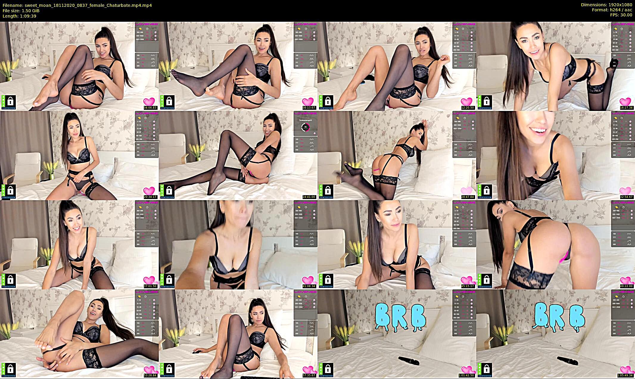 sweet_moan — 70 minute Chaturbate female cam show recording, 1080p, Nov 18, 2020