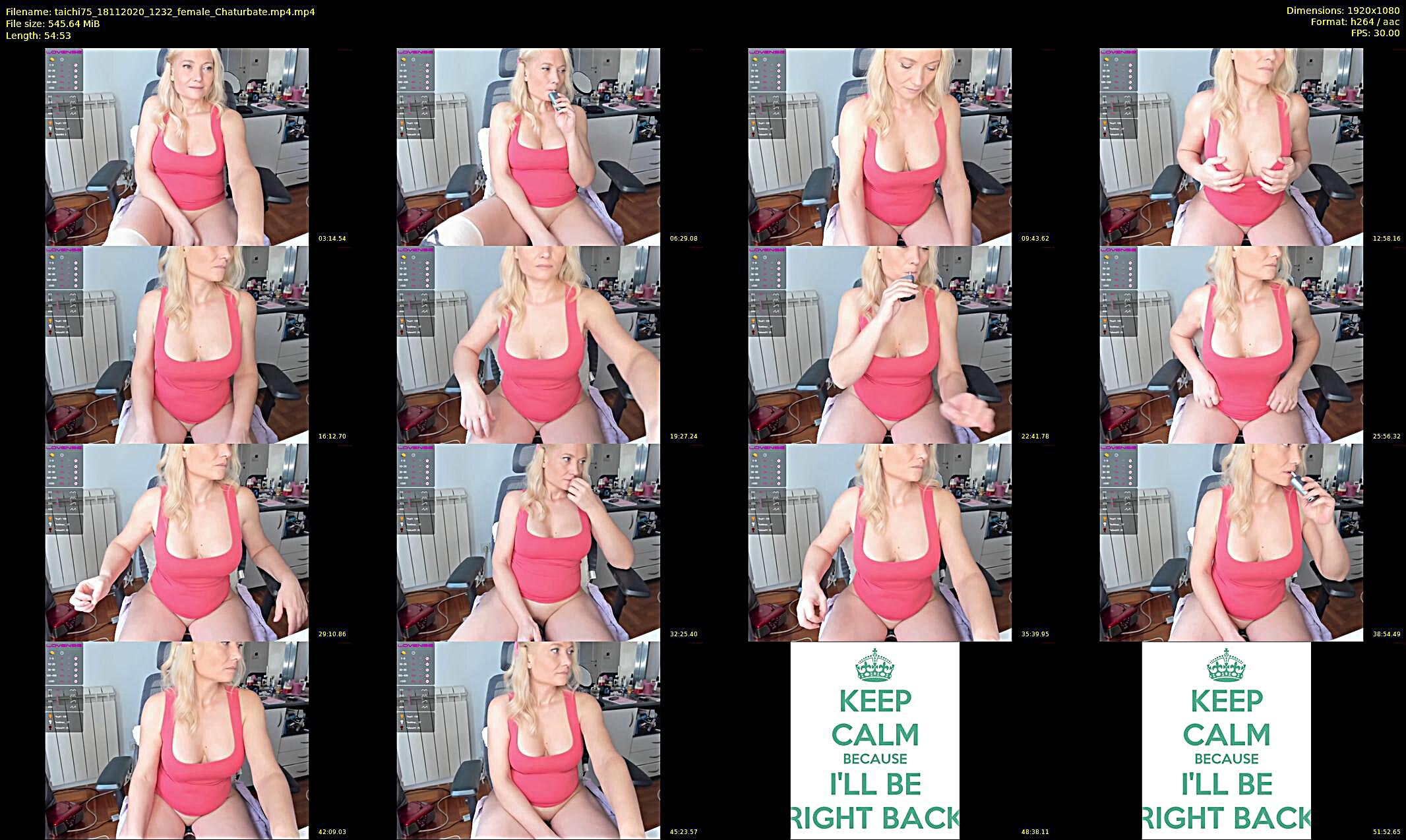 taichi75 — 55 minute Chaturbate female cam show recording, 1080p, Nov 18, 2020