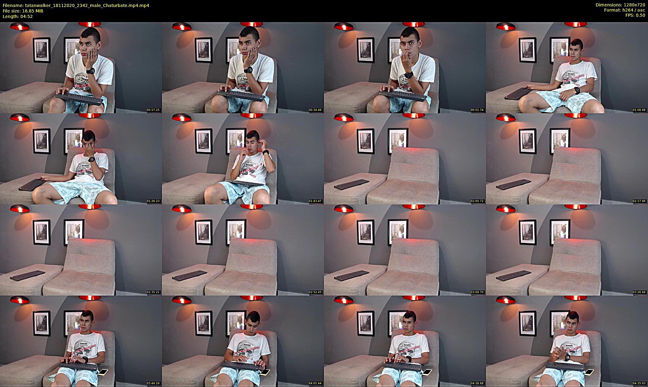 tatanwalker — 5 minute Chaturbate male cam show recording, 720p, Nov 18, 2020