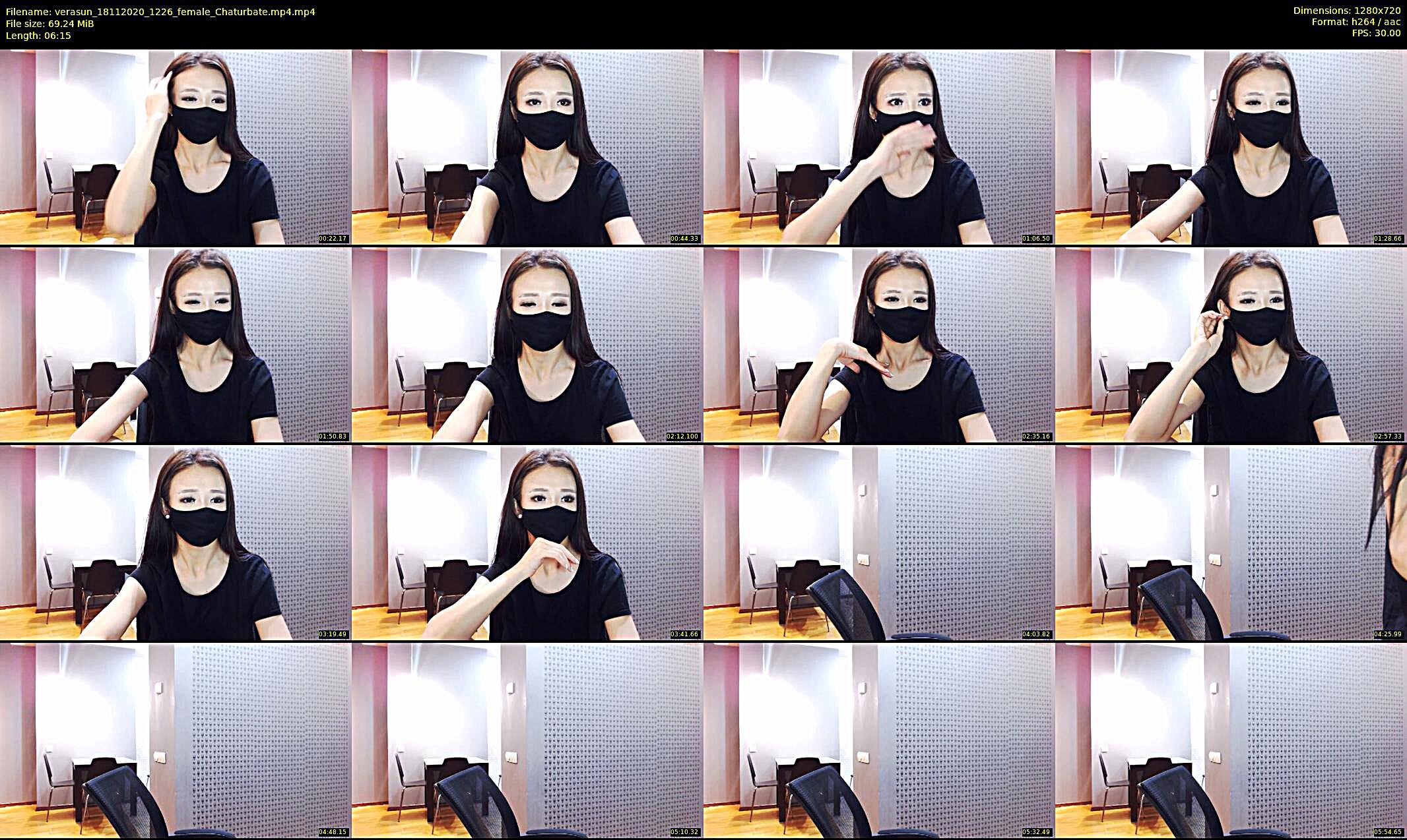 verasun — 7 minute Chaturbate female cam show recording, 720p, Nov 18, 2020