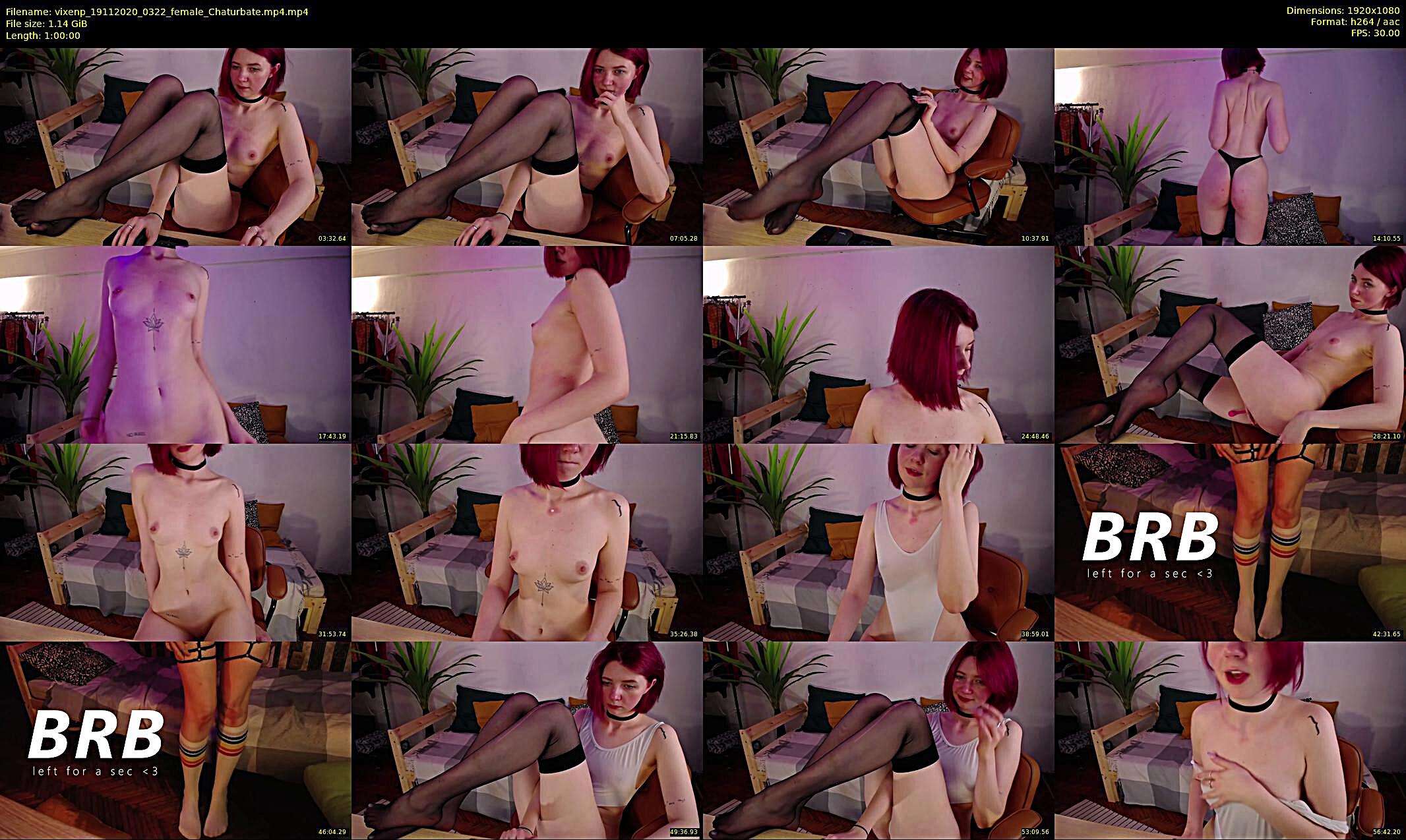 vixenp — 42 minute Chaturbate female cam show recording, 1080p, Nov 19, 2020