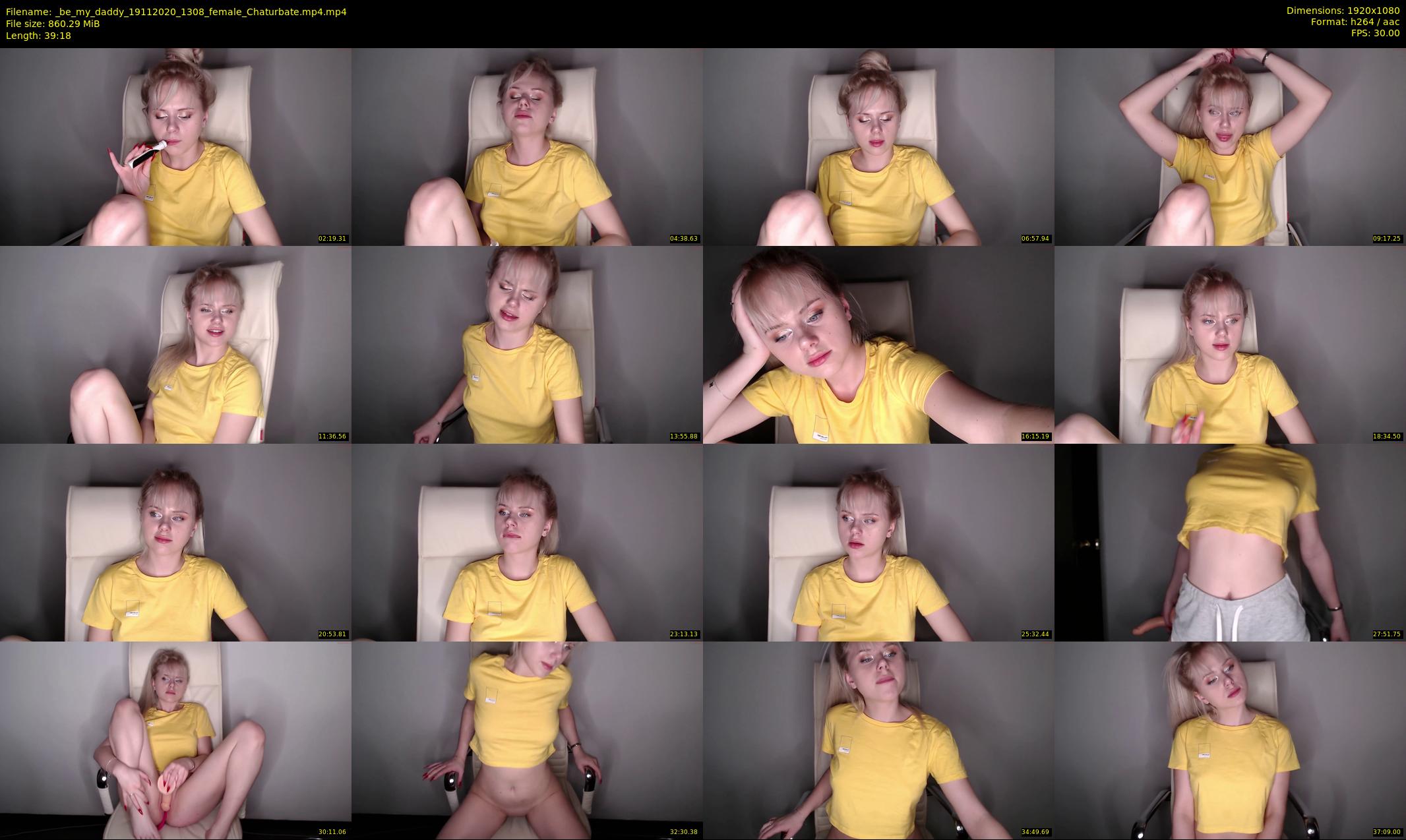 _be_my_daddy — 40 minute Chaturbate female cam show recording, 1080p, Nov 19, 2020