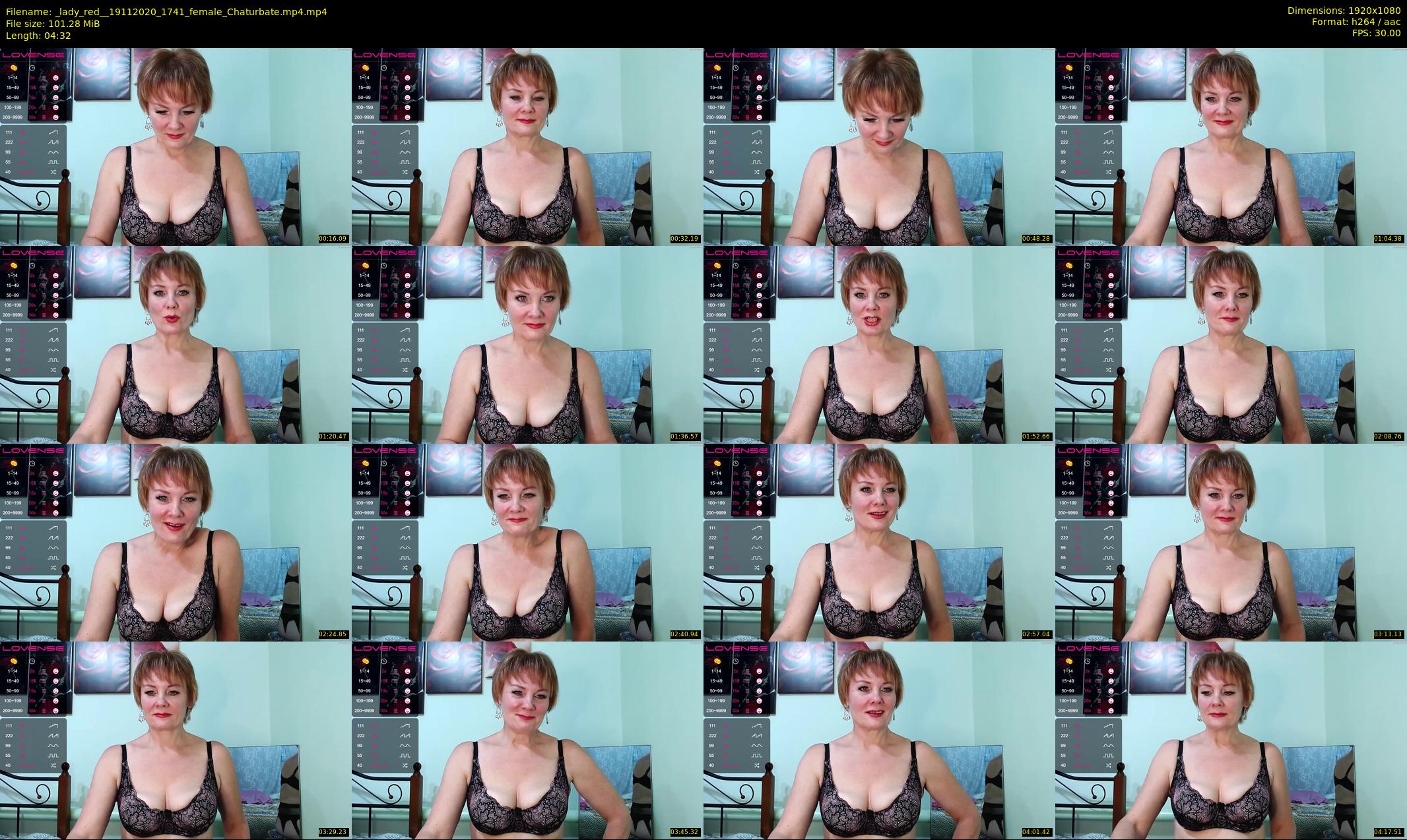 _lady_red_ — 5 minute Chaturbate female cam show recording, 1080p, Nov 19, 2020