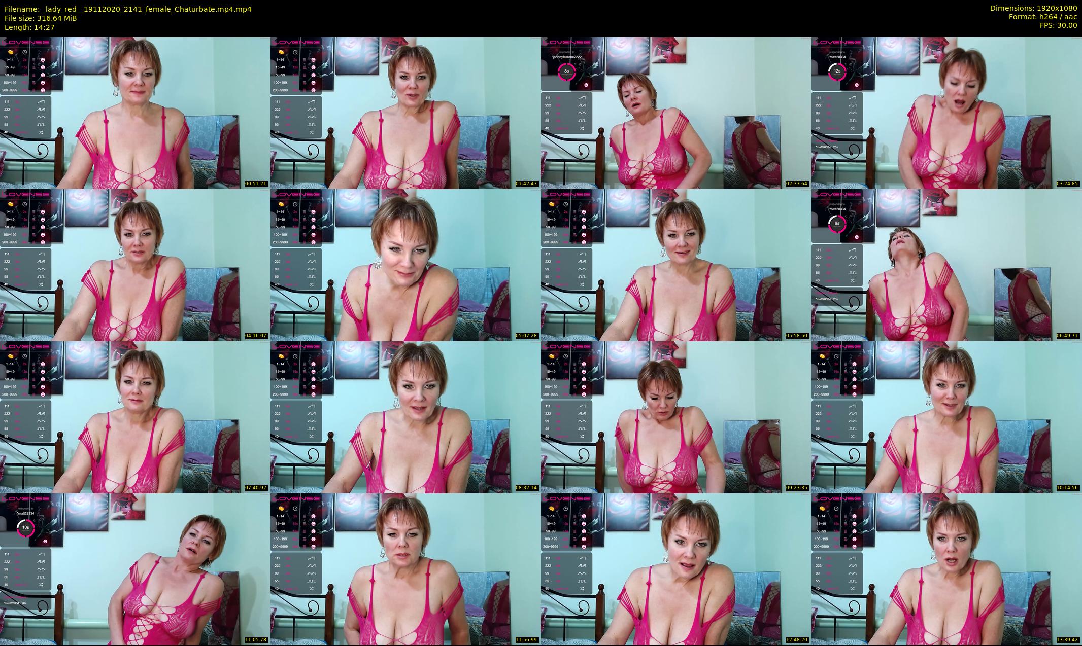 _lady_red_ — 15 minute Chaturbate female cam show recording, 1080p, Nov 19, 2020