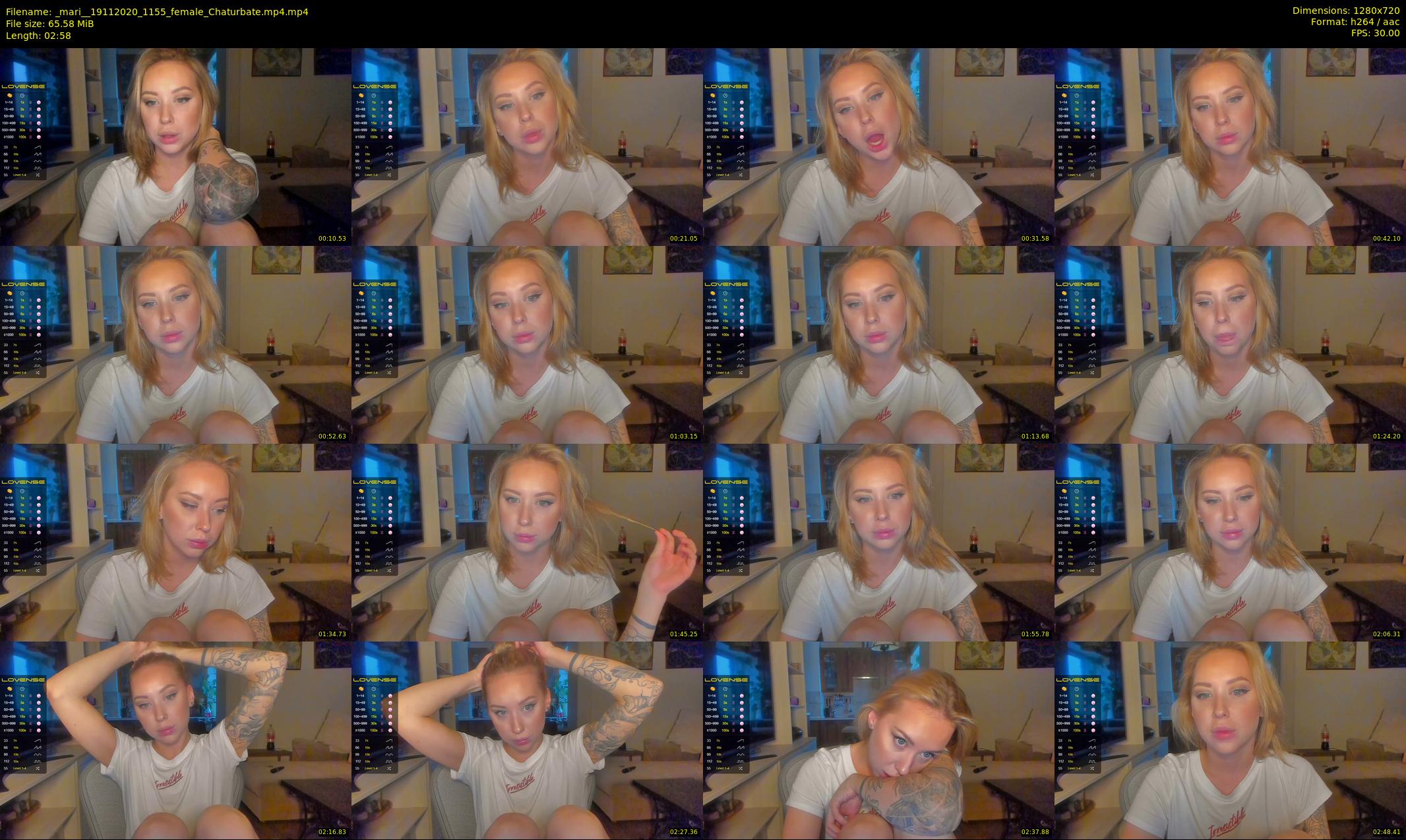_mari_ — 3 minute Chaturbate female cam show recording, 720p, Nov 19, 2020