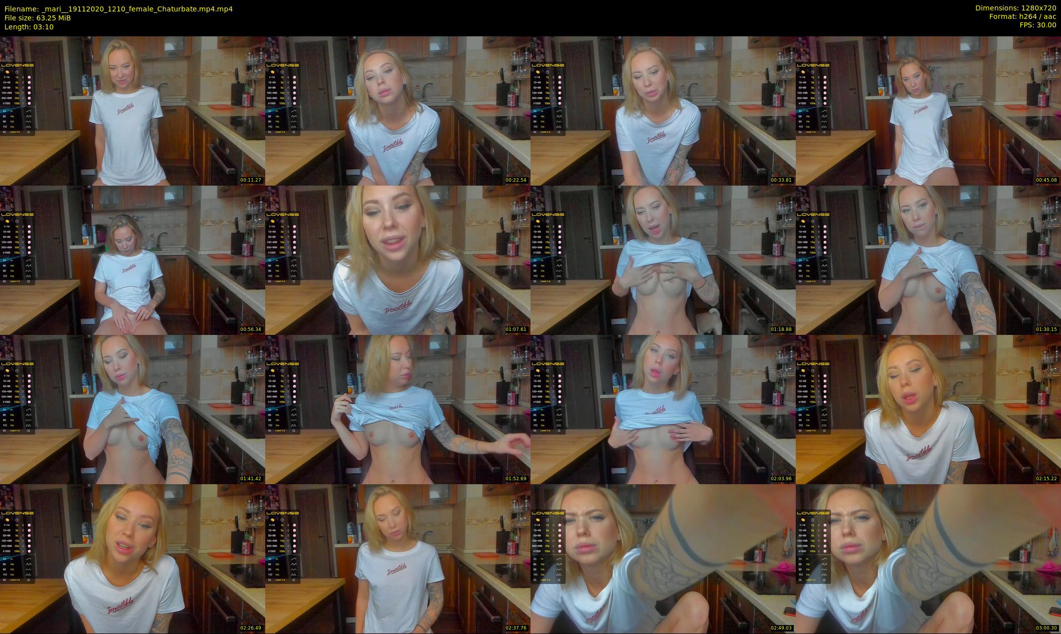 _mari_ — 4 minute Chaturbate female cam show recording, 720p, Nov 19, 2020