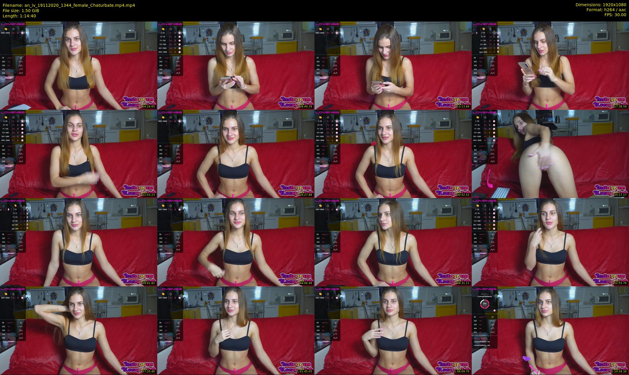 an_iv — 75 minute Chaturbate female cam show recording, 1080p, Nov 19, 2020