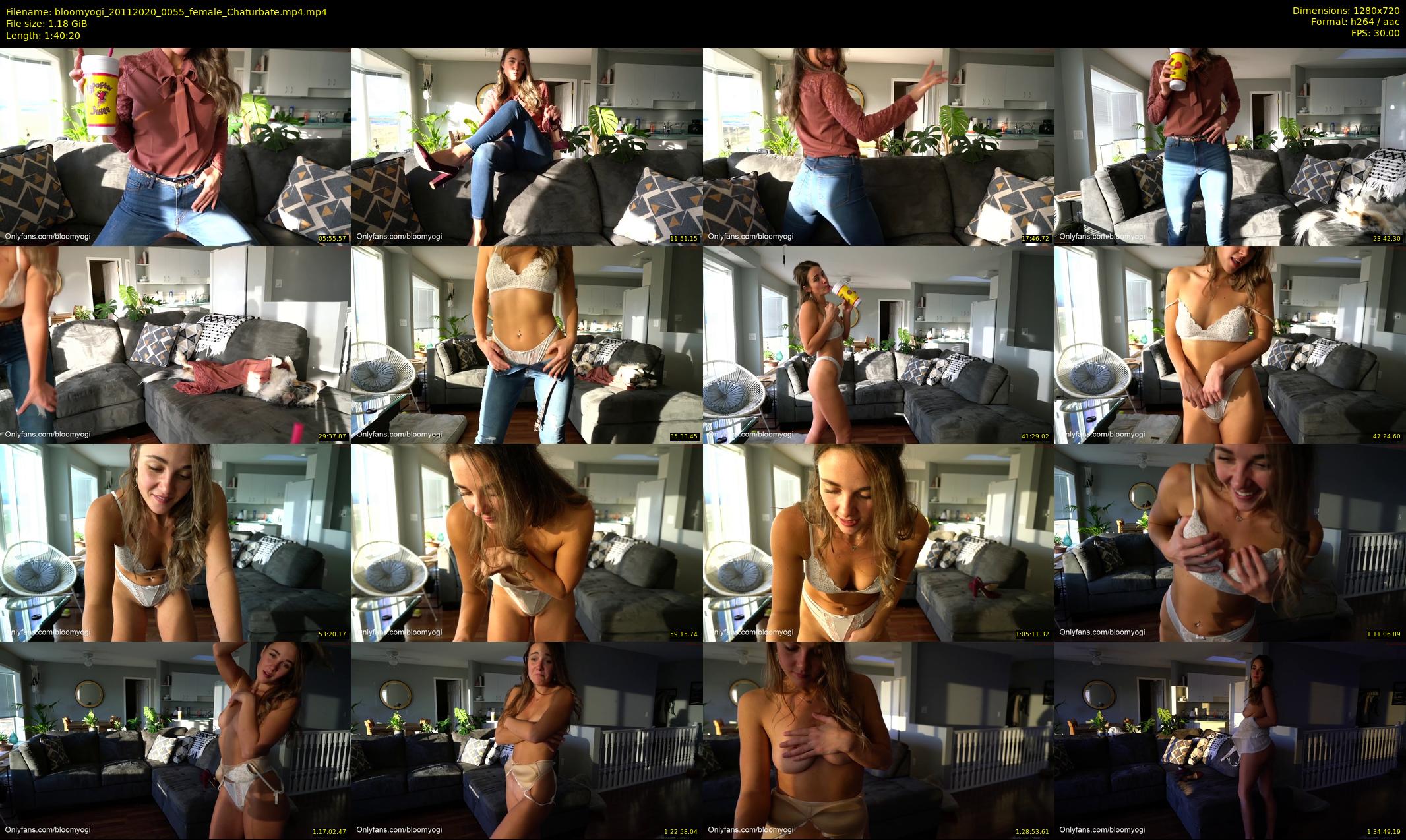 bloomyogi — 101 minute Chaturbate female cam show recording, 720p, Nov 20, 2020