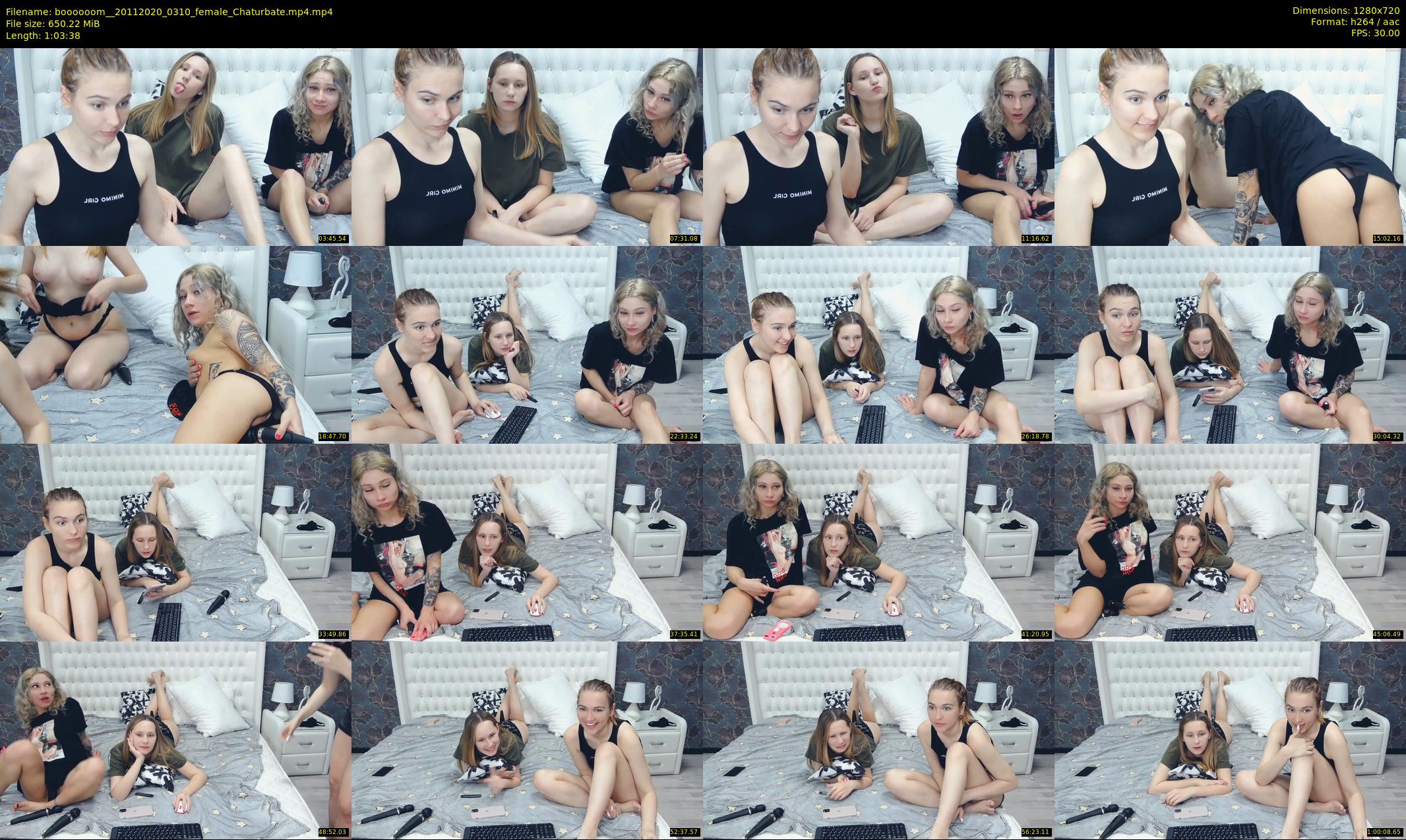 boooooom_ — 64 minute Chaturbate female cam show recording, 720p, Nov 20, 2020