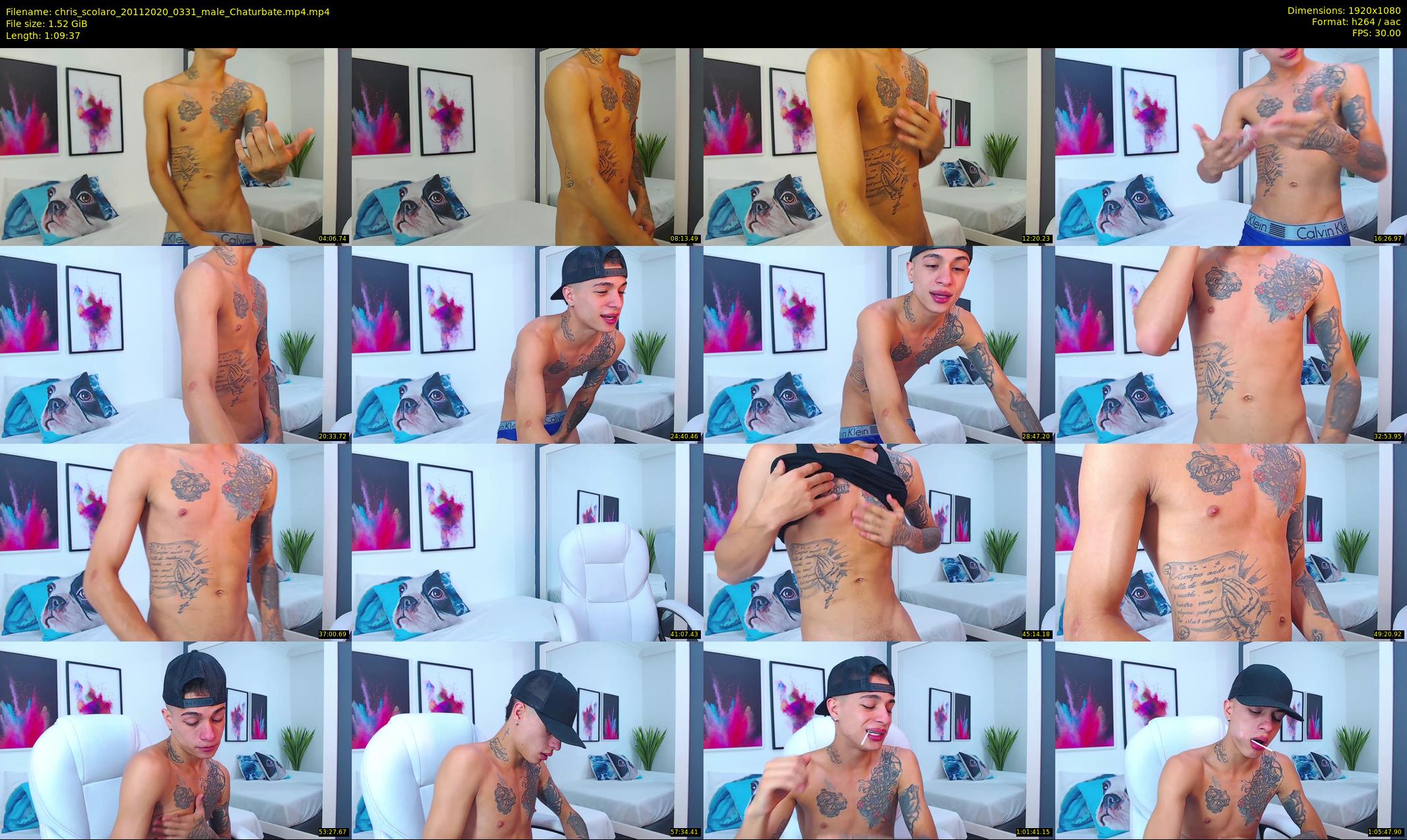 chris_scolaro — 70 minute Chaturbate male cam show recording, 1080p, Nov 20, 2020