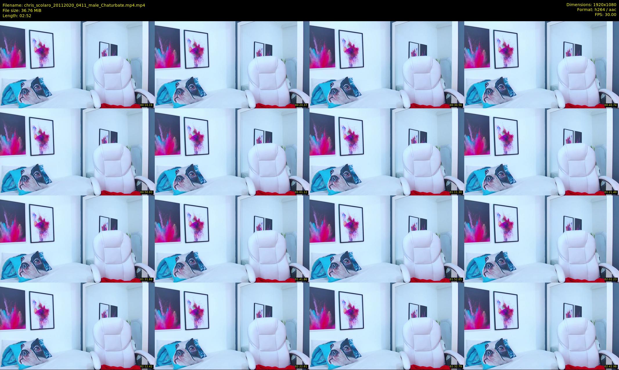 chris_scolaro — 3 minute Chaturbate male cam show recording, 1080p, Nov 20, 2020