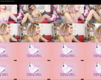 curlydoll1 — 46 minute Chaturbate female cam show recording, 720p, Nov 20, 2020