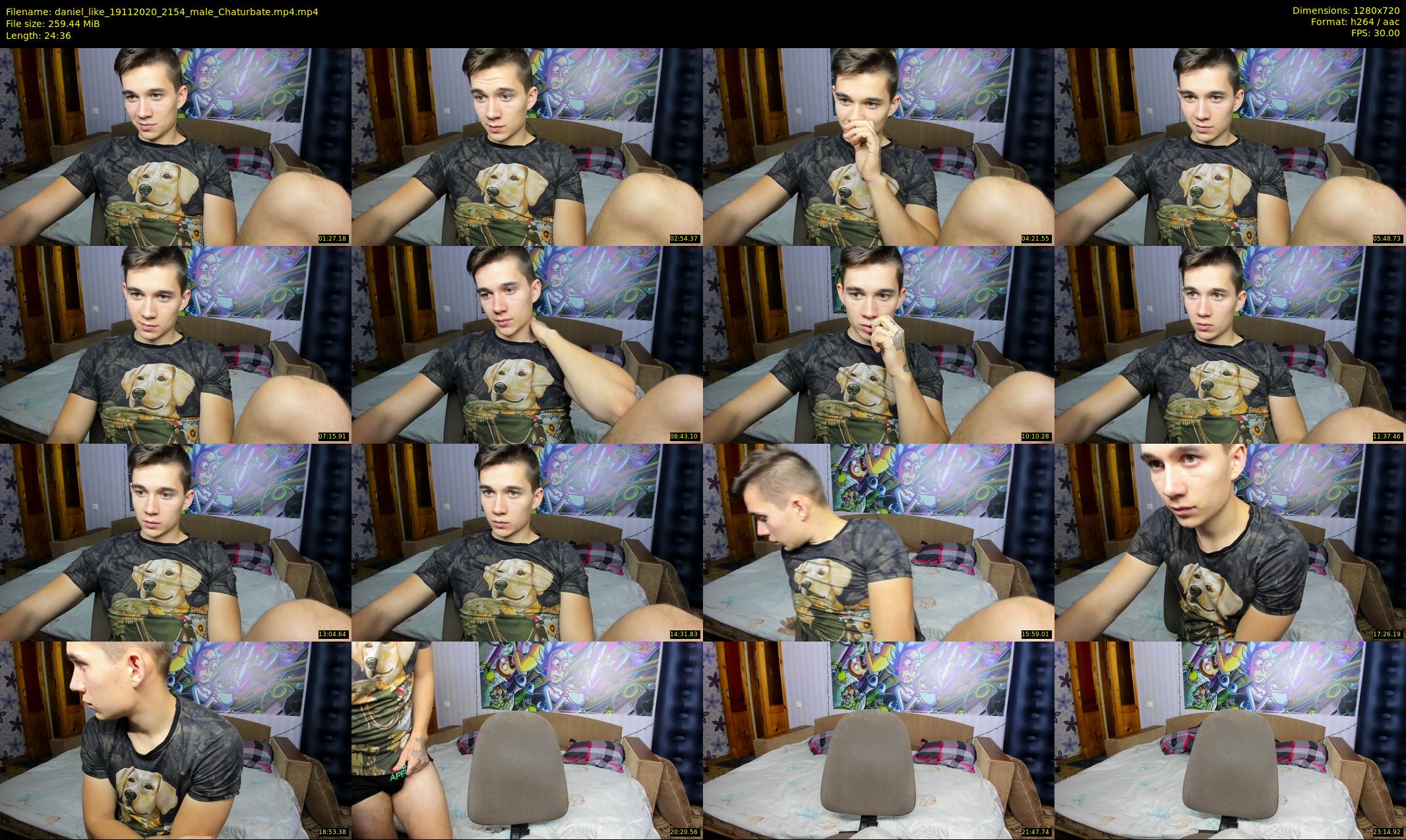 daniel_like — 25 minute Chaturbate male cam show recording, 720p, Nov 19, 2020