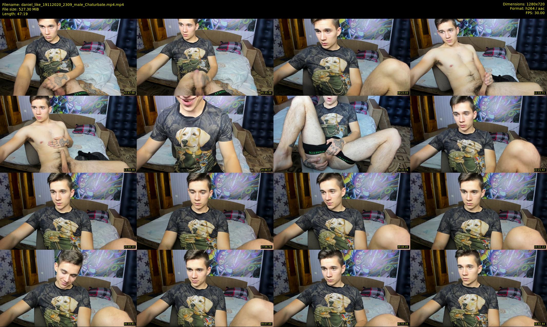 daniel_like — 48 minute Chaturbate male cam show recording, 720p, Nov 19, 2020