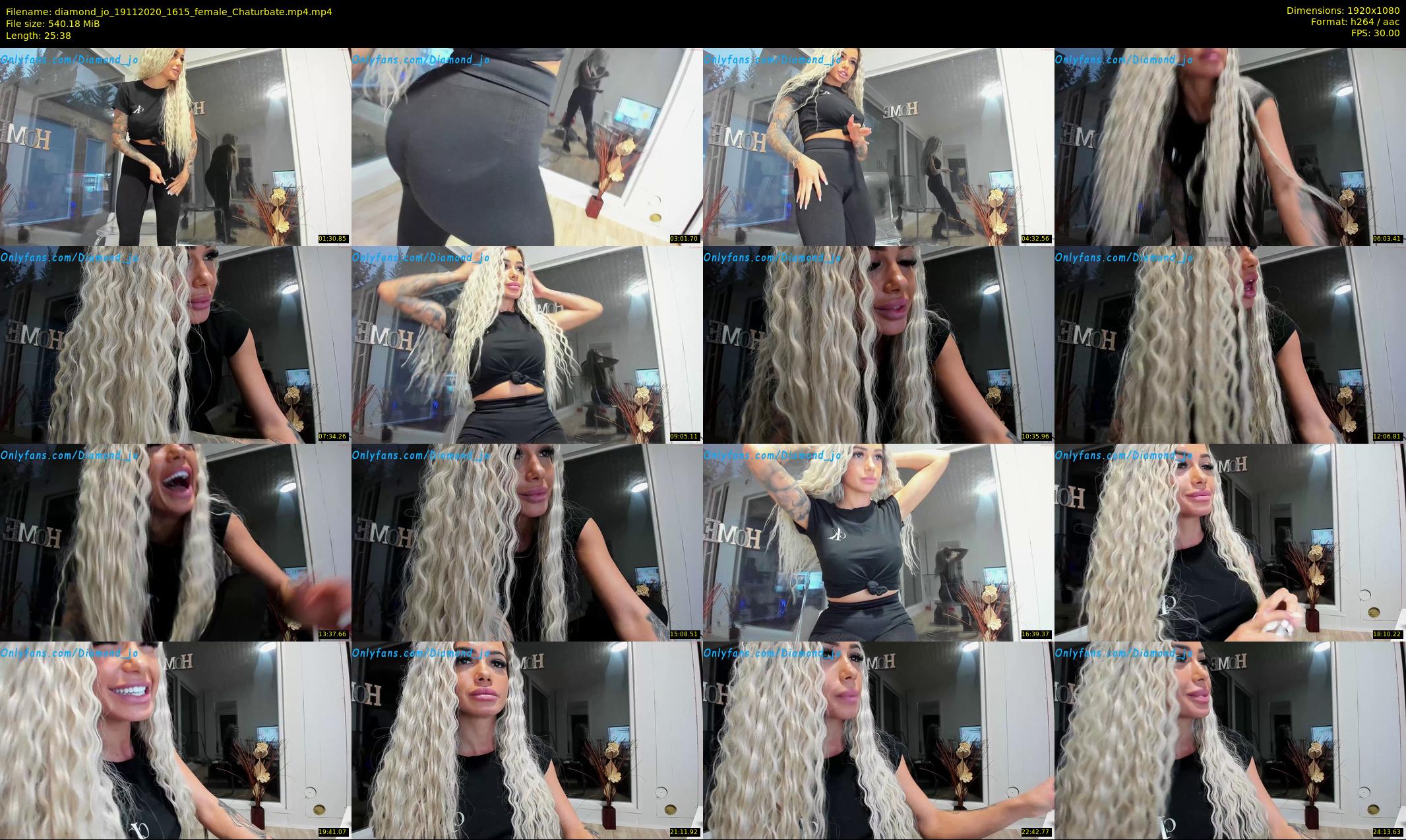diamond_jo — 26 minute Chaturbate female cam show recording, 1080p, Nov 19, 2020