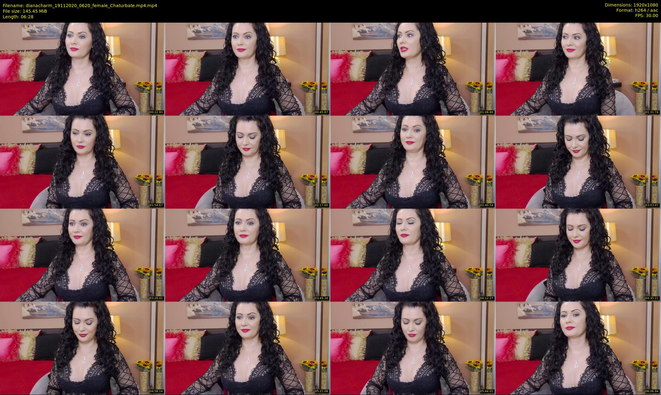 dianacharm — 7 minute Chaturbate female cam show recording, 1080p, Nov 19, 2020