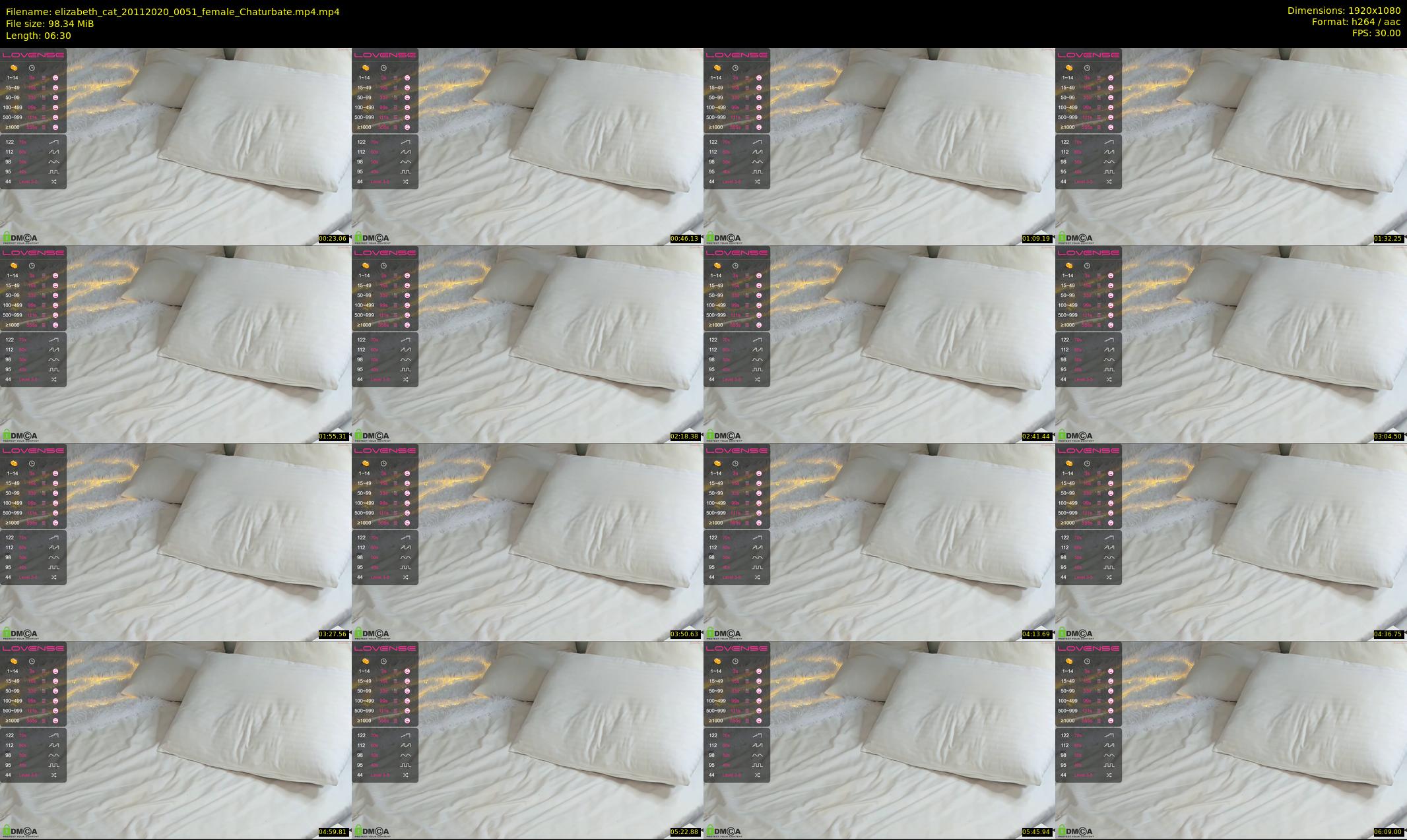 elizabeth_cat — 7 minute Chaturbate female cam show recording, 1080p, Nov 20, 2020