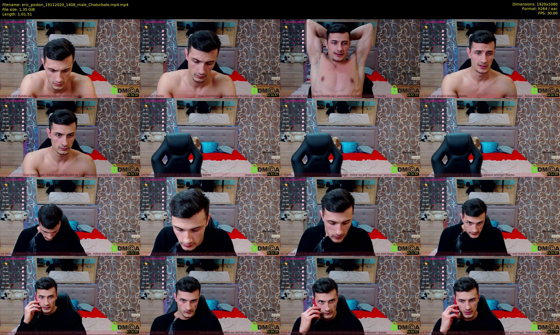 eric_poston — 62 minute Chaturbate male cam show recording, 1080p, Nov 19, 2020