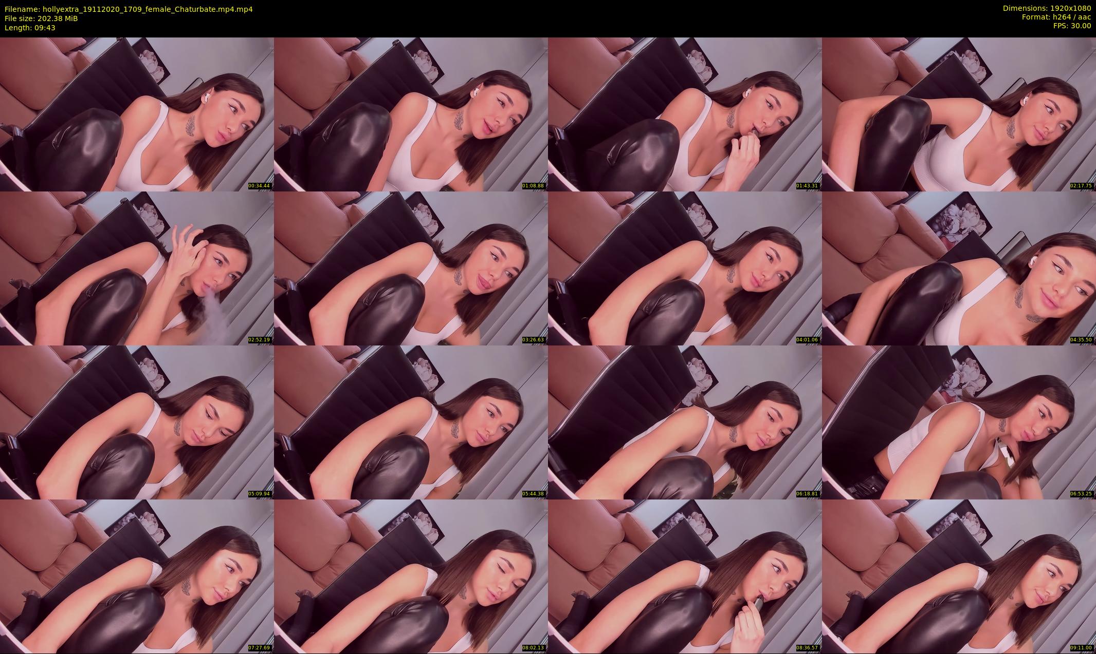 hollyextra — 10 minute Chaturbate female cam show recording, 1080p, Nov 19, 2020