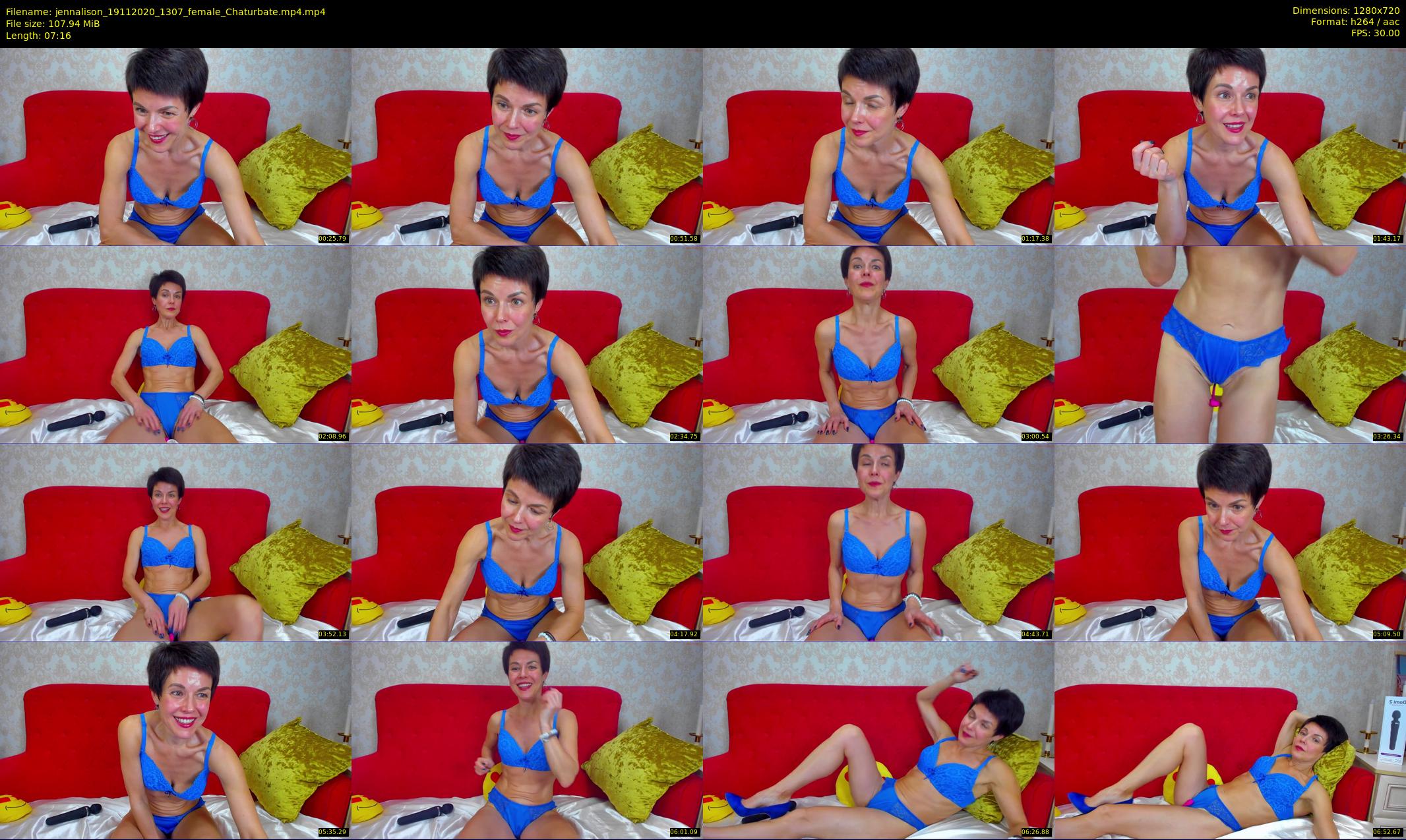 jennalison — 8 minute Chaturbate female cam show recording, 720p, Nov 19, 2020