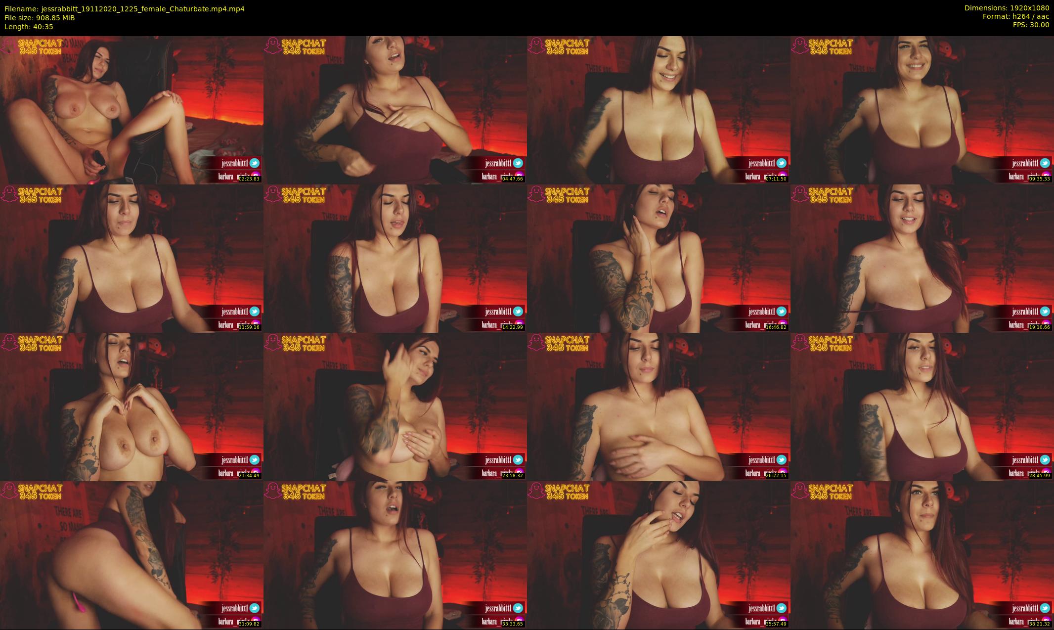 jessrabbitt — 41 minute Chaturbate female cam show recording, 1080p, Nov 19, 2020