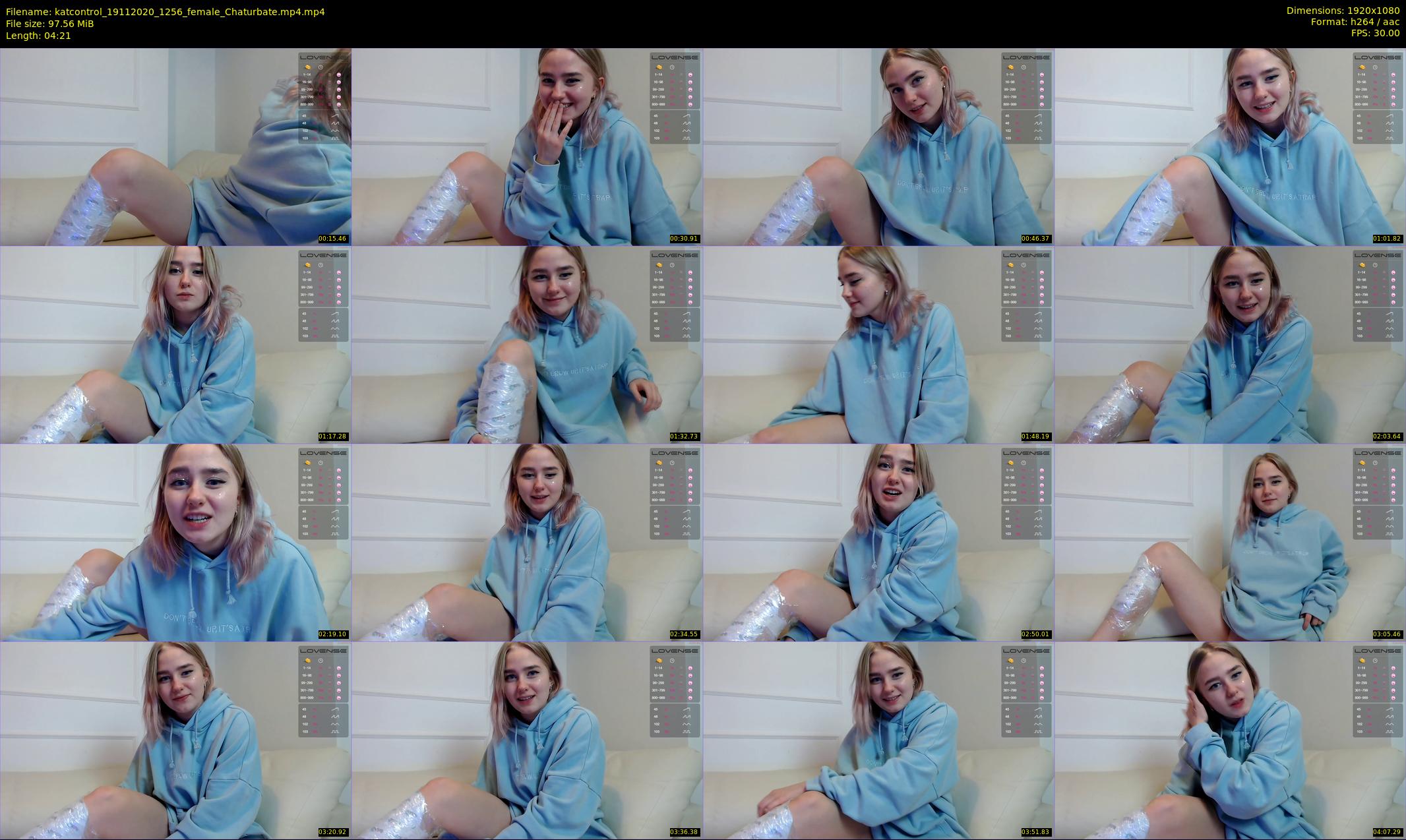 katcontrol — 5 minute Chaturbate female cam show recording, 1080p, Nov 19, 2020
