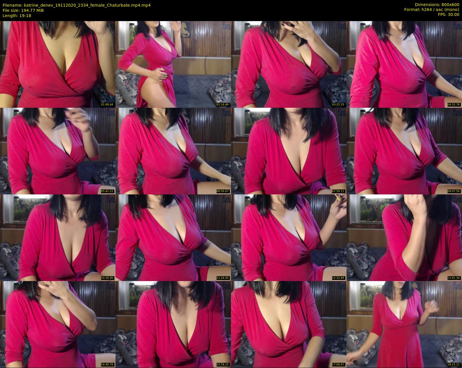 katrine_denev — 20 minute Chaturbate female cam show recording, 480p, Nov 19, 2020
