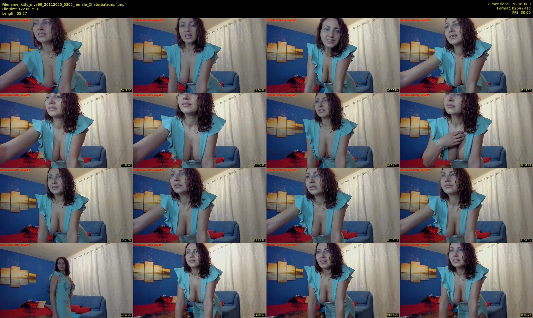 kitty_mya69 — 6 minute Chaturbate female cam show recording, 1080p, Nov 20, 2020