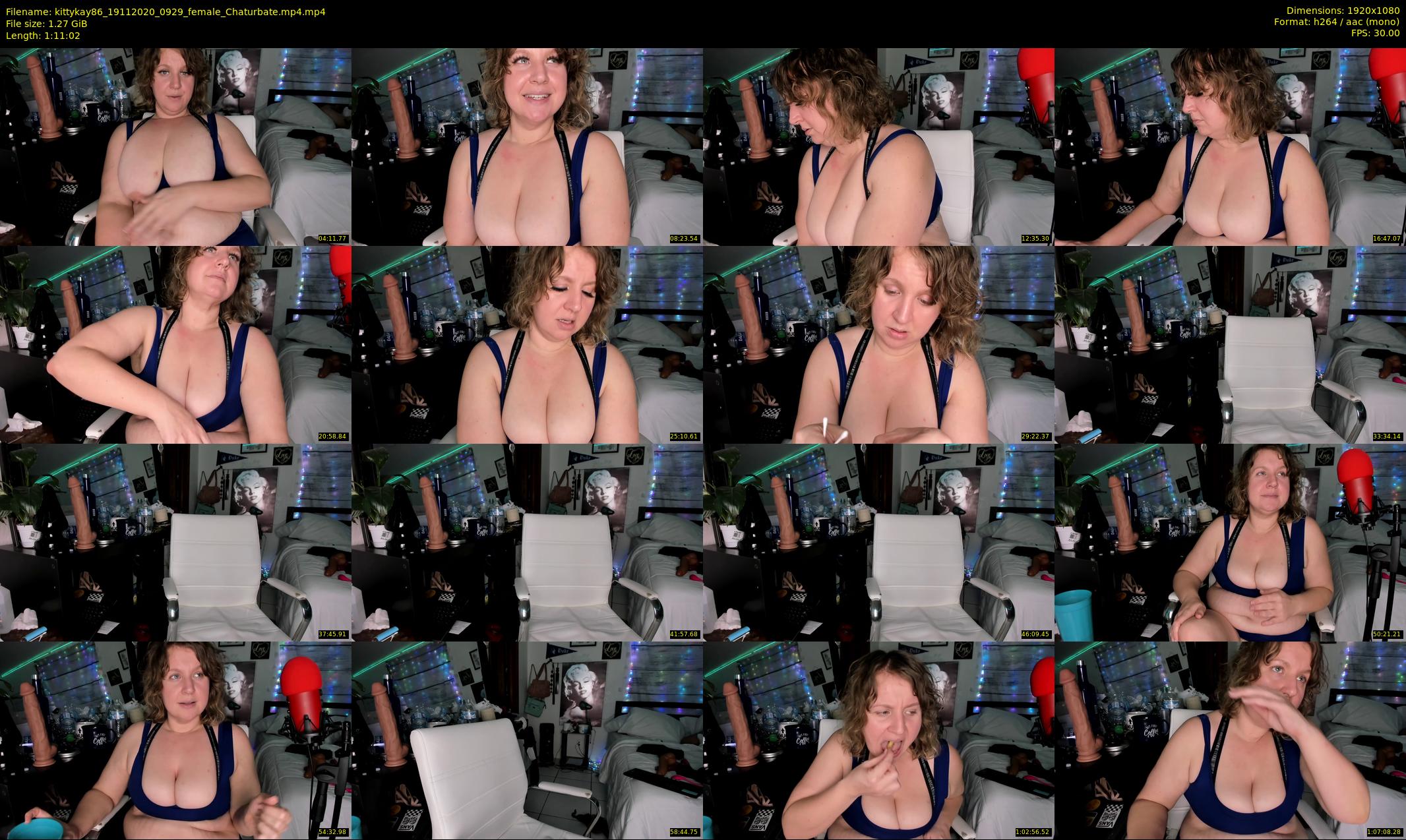 kittykay86 — 72 minute Chaturbate female cam show recording, 1080p, Nov 19, 2020
