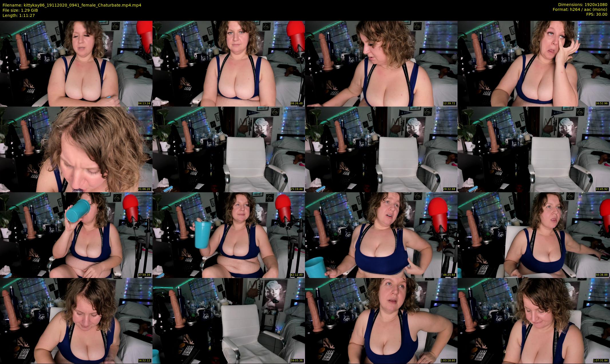 kittykay86 — 72 minute Chaturbate female cam show recording, 1080p, Nov 19, 2020