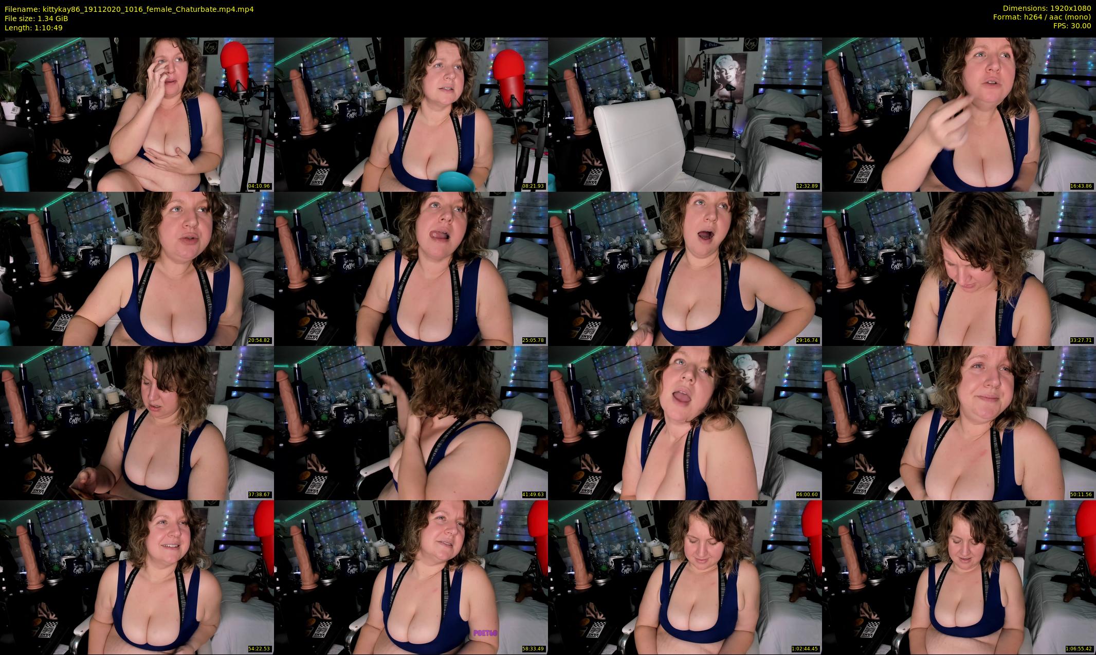 kittykay86 — 71 minute Chaturbate female cam show recording, 1080p, Nov 19, 2020