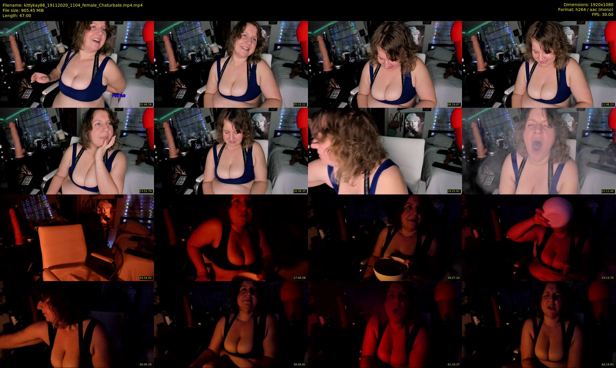kittykay86 — 47 minute Chaturbate female cam show recording, 1080p, Nov 19, 2020