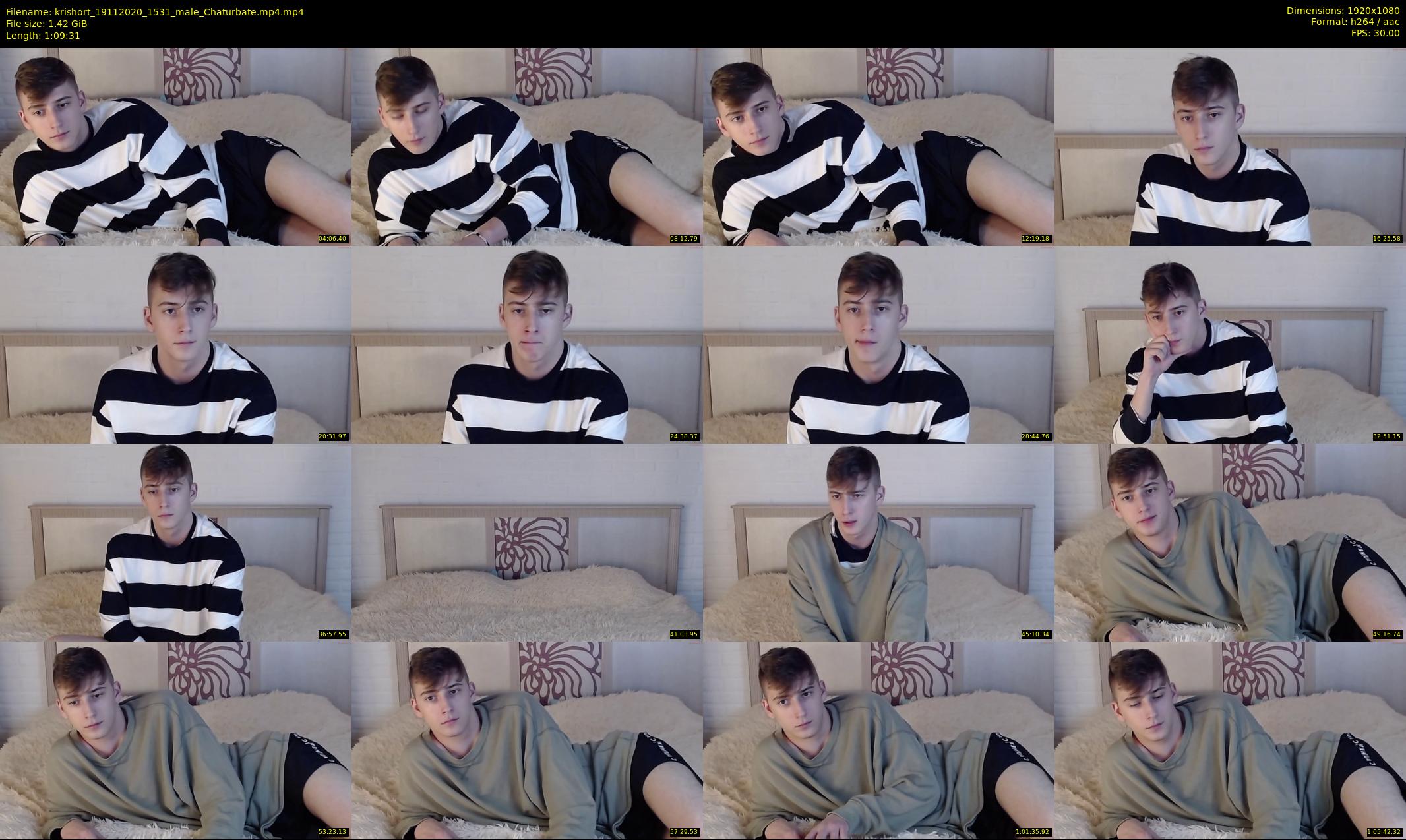 krishort — 70 minute Chaturbate male cam show recording, 1080p, Nov 19, 2020