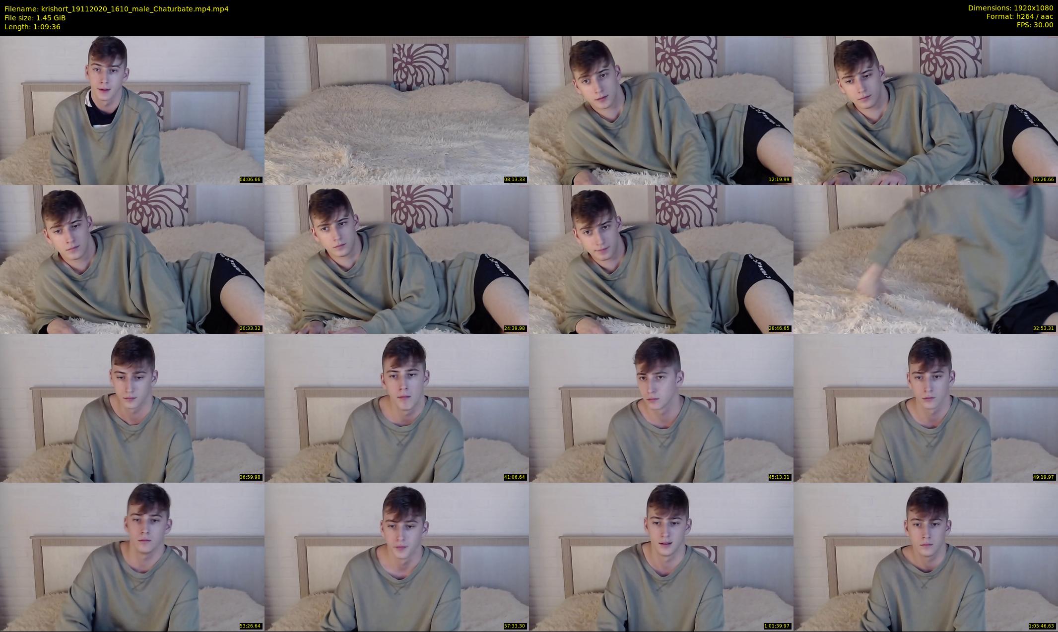 krishort — 70 minute Chaturbate male cam show recording, 1080p, Nov 19, 2020