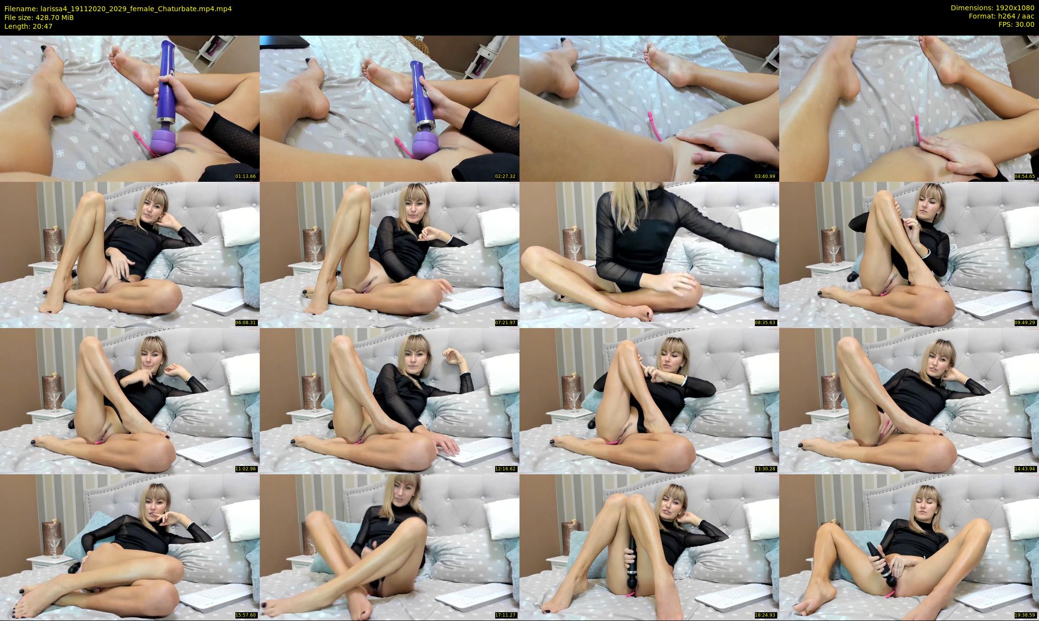 larissa4 — 21 minute Chaturbate female cam show recording, 1080p, Nov 19, 2020