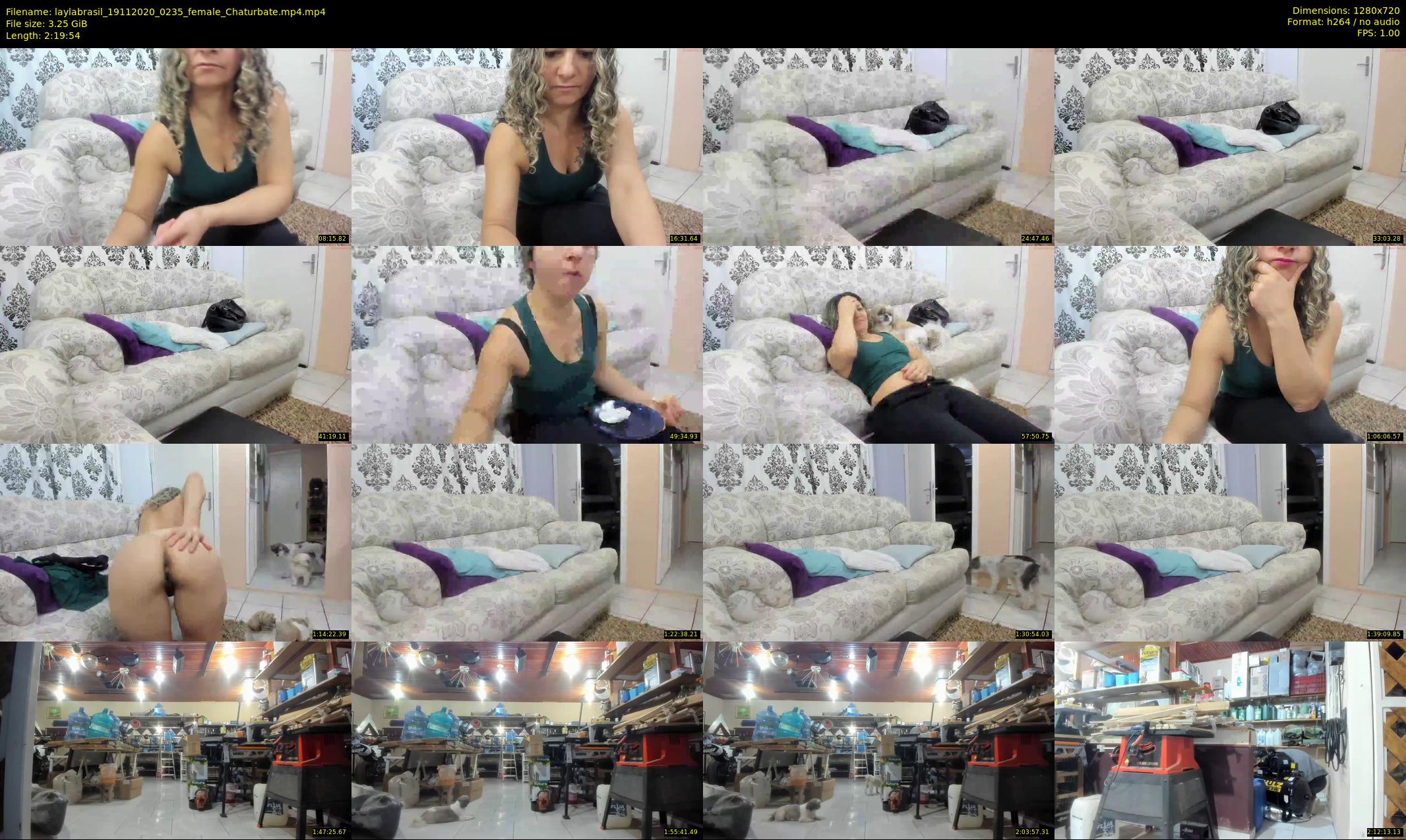 laylabrasil — 140 minute Chaturbate female cam show recording, 720p, Nov 19, 2020